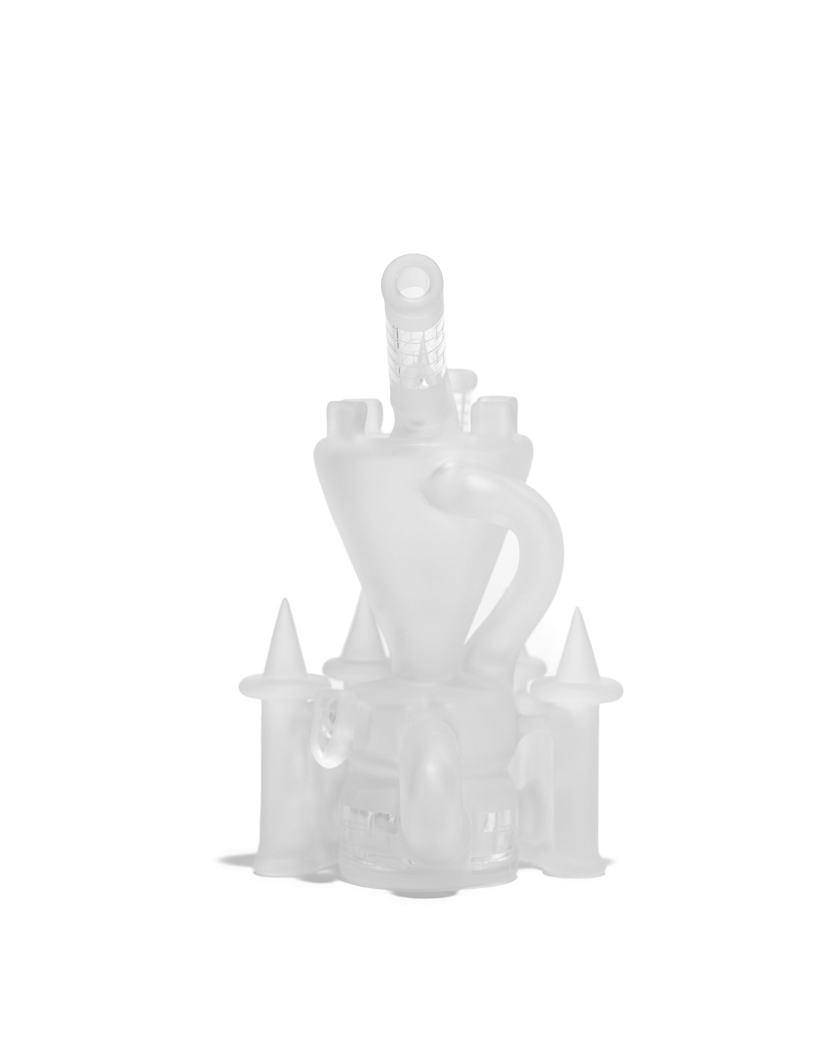 Jebb Glass - Klein Castle Recycler - Frosted