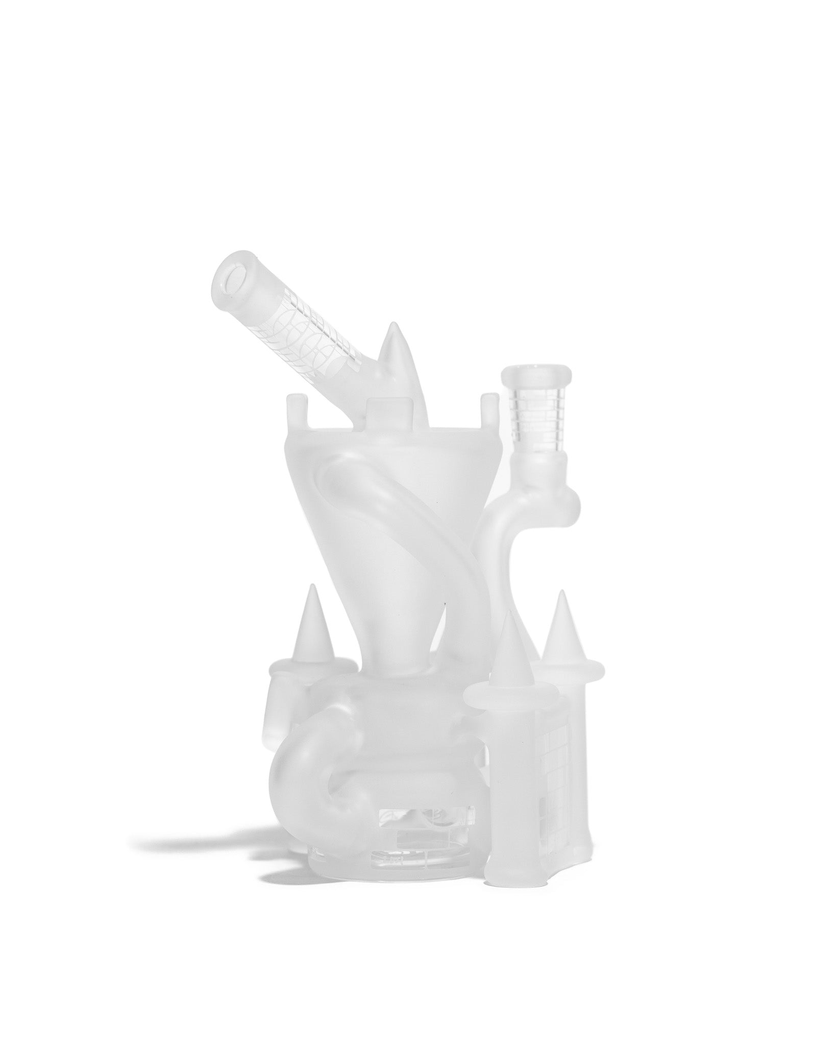 Jebb Glass - Klein Castle Recycler - Frosted