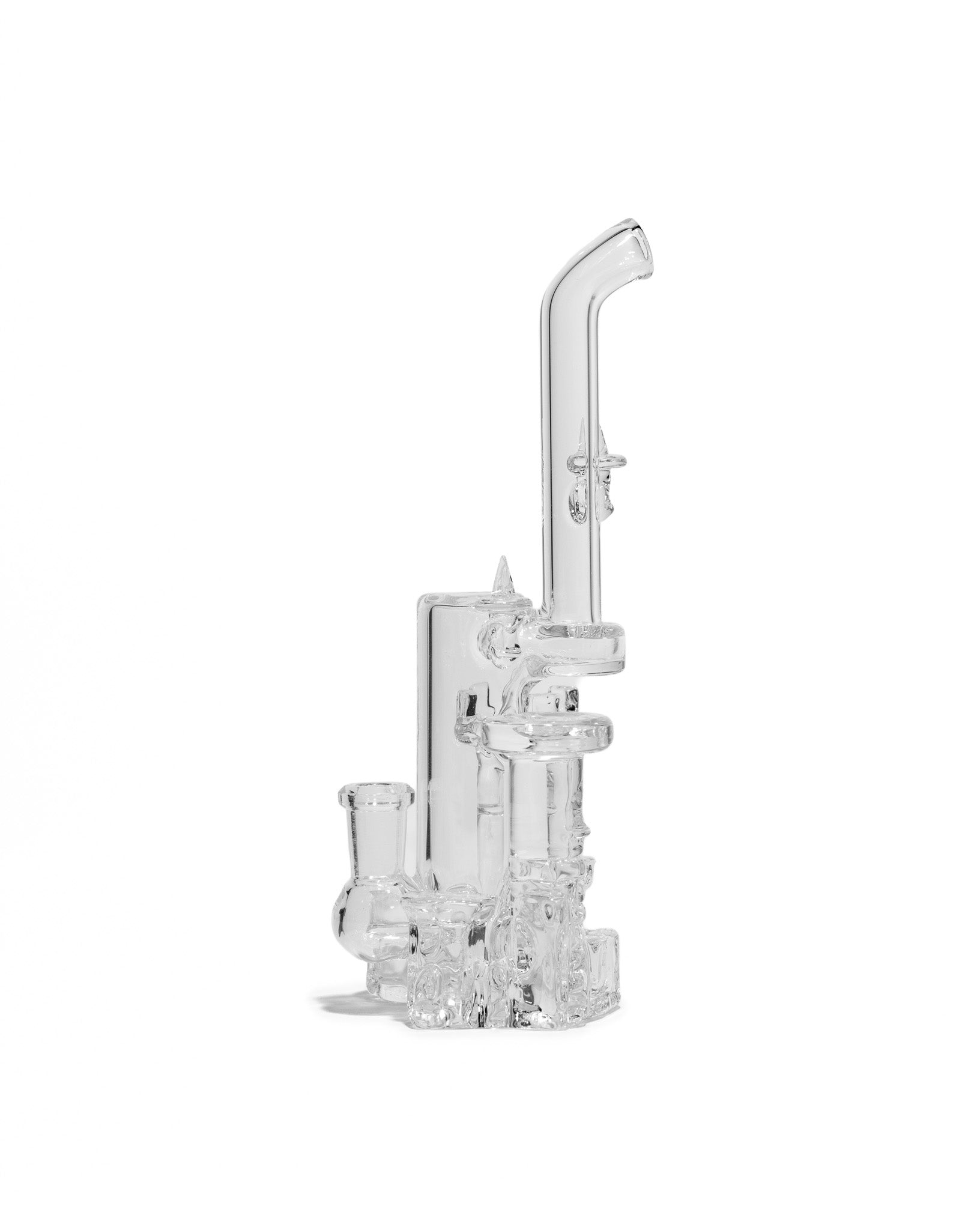 Jebb Glass - Mini Castle Jammer - Clear