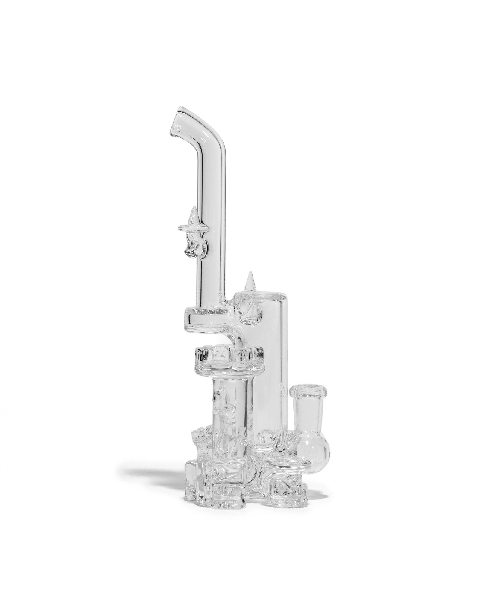 Jebb Glass - Mini Castle Jammer - Clear
