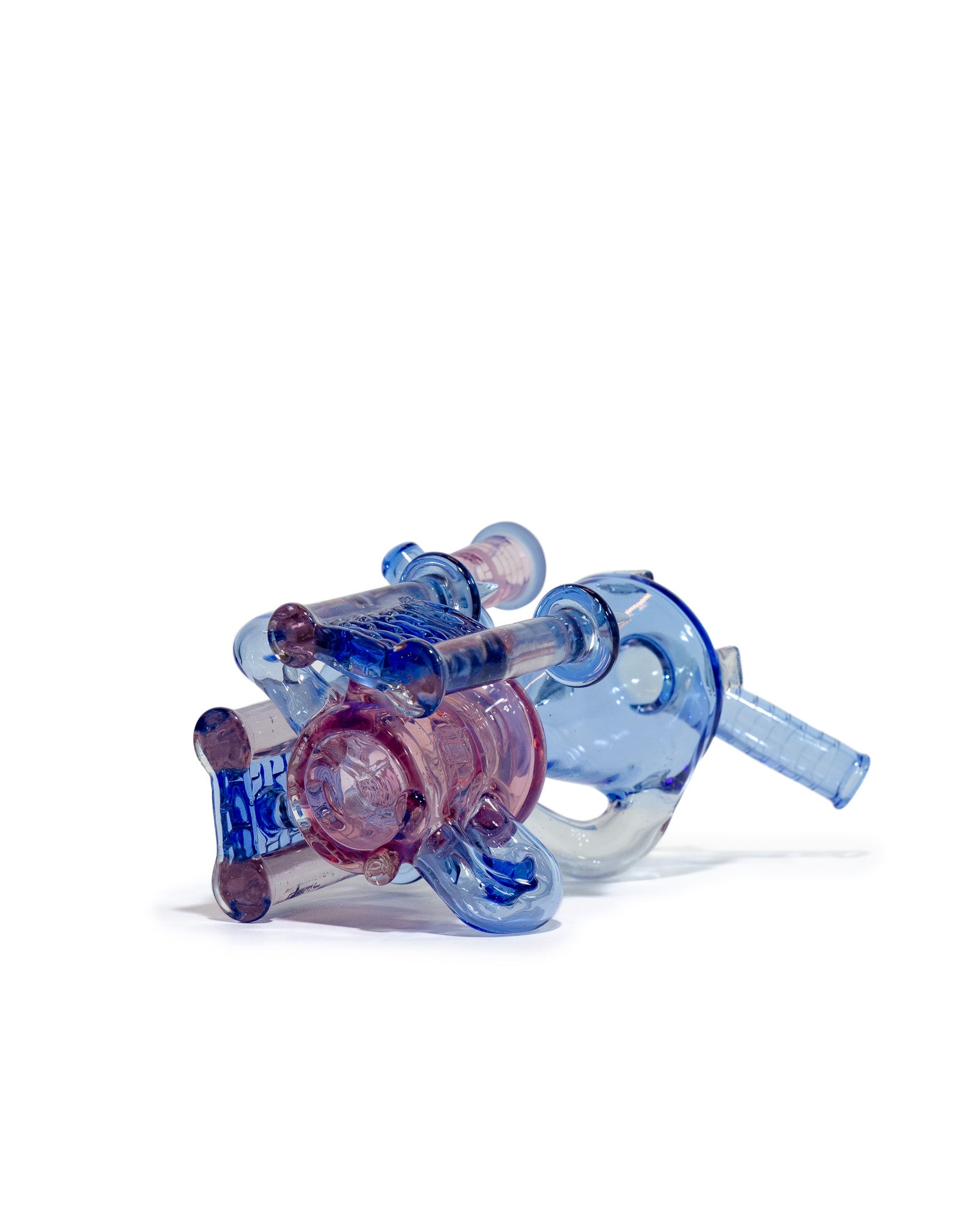 Jebb Glass - Medium Klein Castle Recycler - Voodoo x Blue Dream (CFL) 1/1