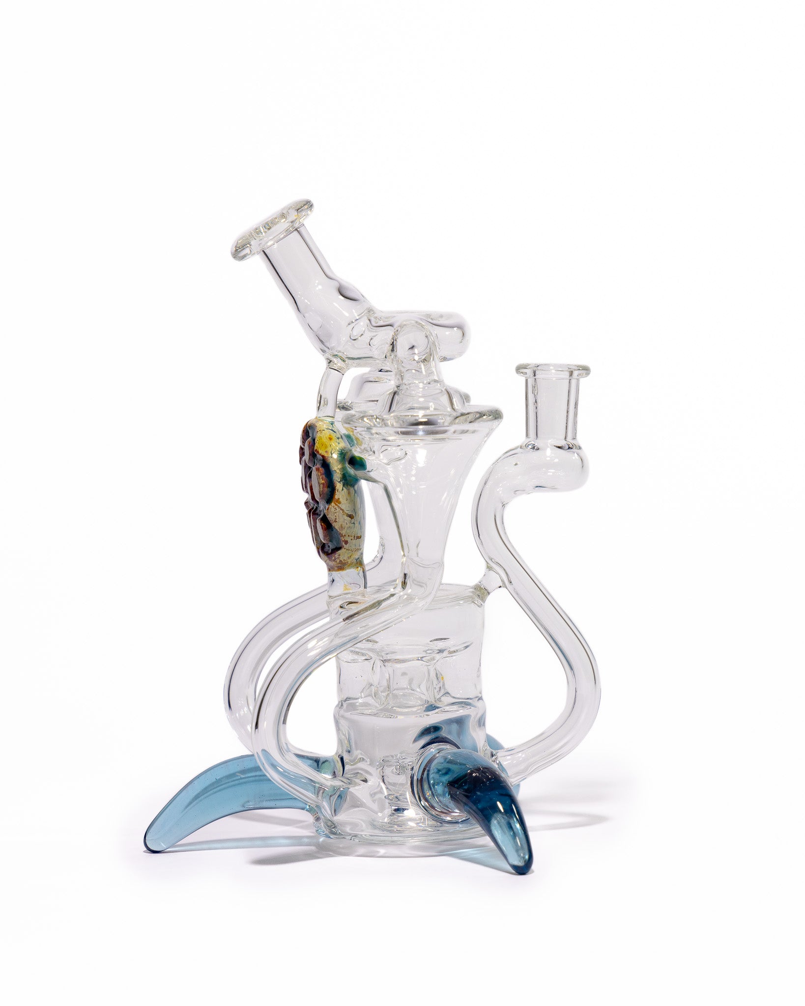 Prophecy Glass - Dual Uptake Recycler - Clear/Blue