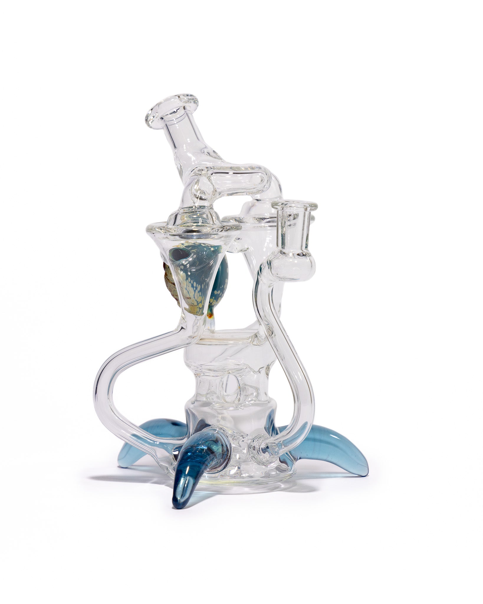 Prophecy Glass - Dual Uptake Recycler - Clear/Blue