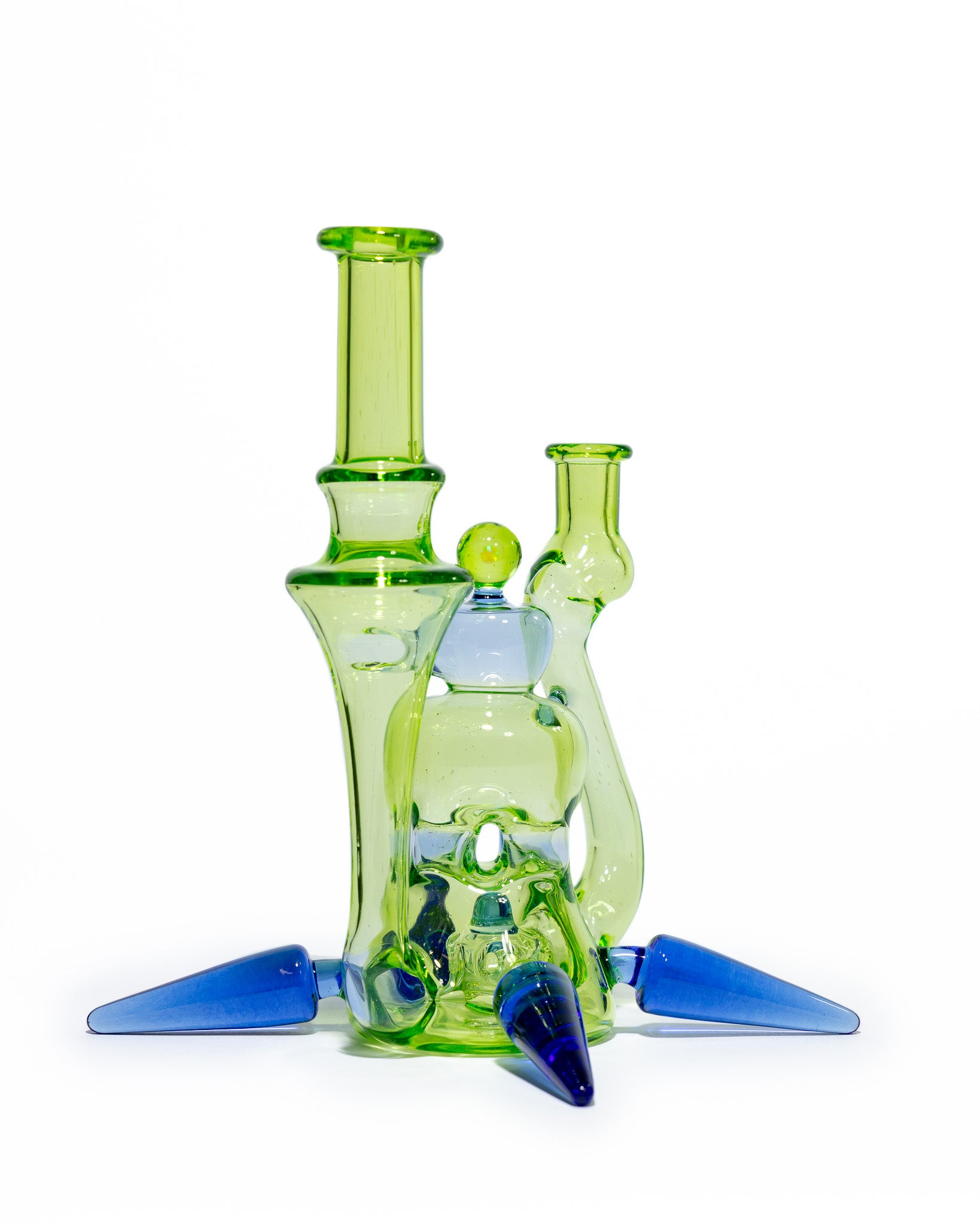 Prophecy Glass - Single Uptake Recycler - Atlantis/Blue
