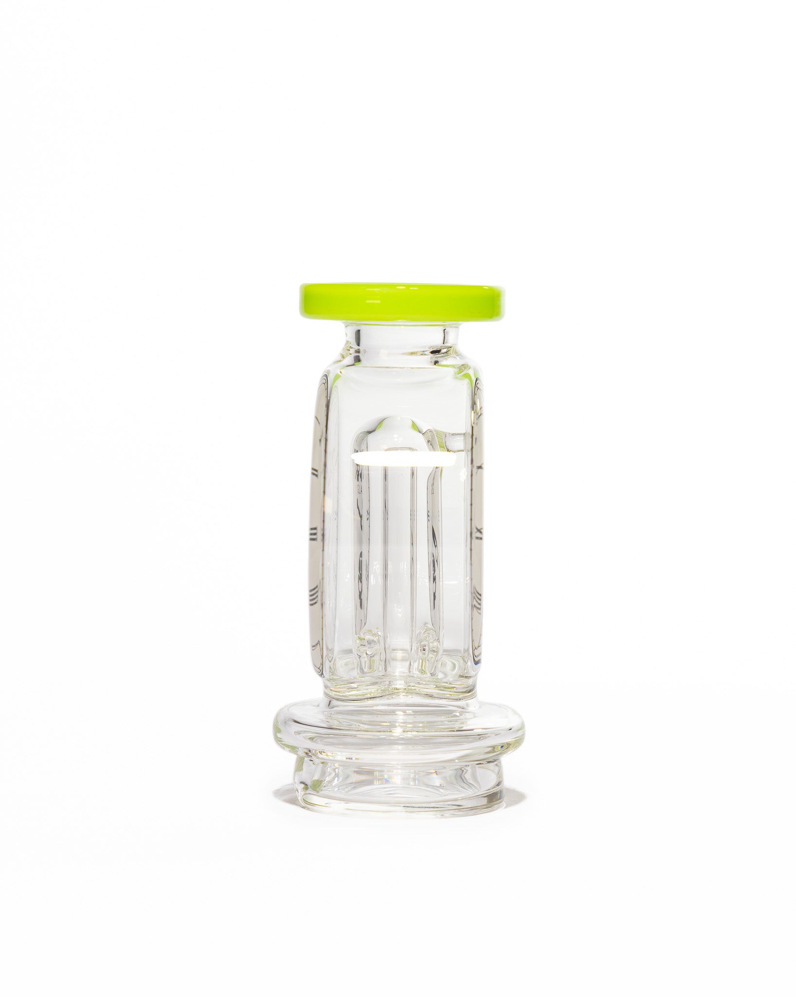 Toxic Glass - Puffco Attachment - 420 Clock