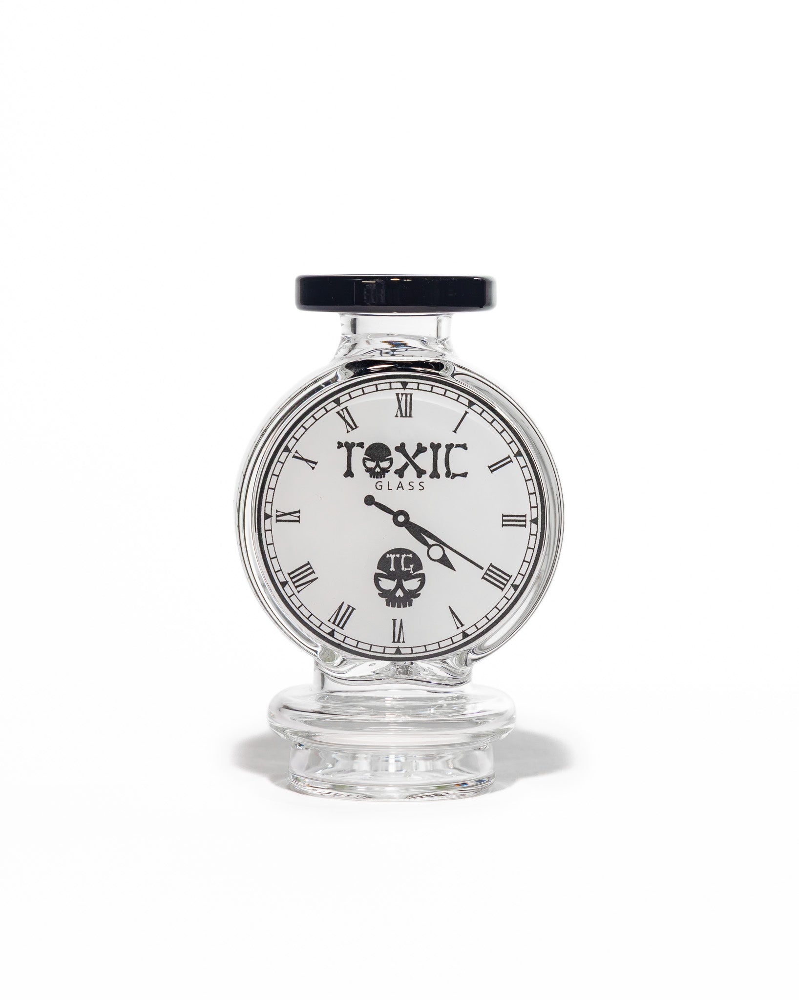 Toxic Glass - Puffco Attachment - 420 Clock
