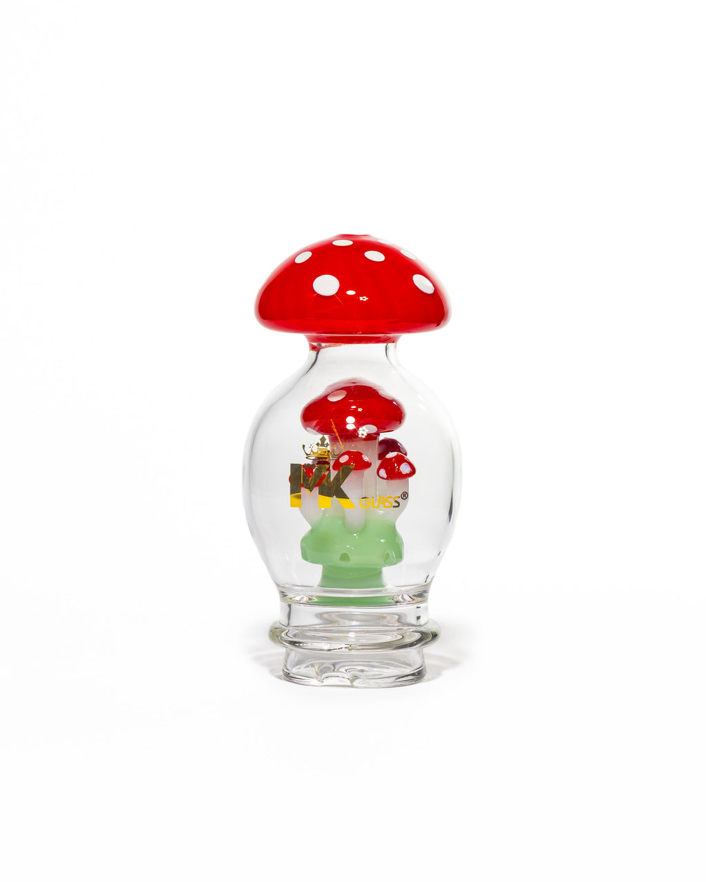 MK100 Glass - Puffco Attachment - Mushroom