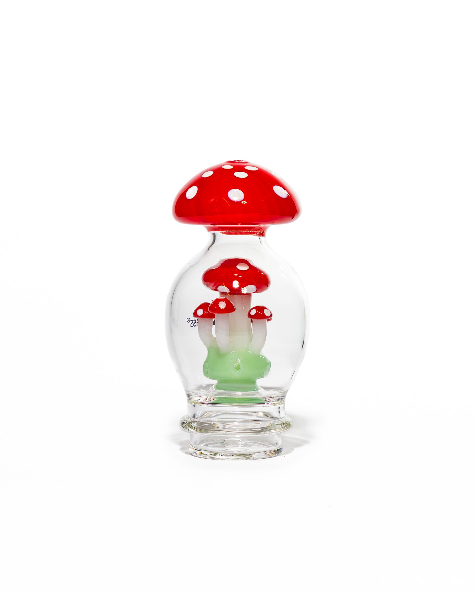 MK100 Glass - Puffco Attachment - Mushroom