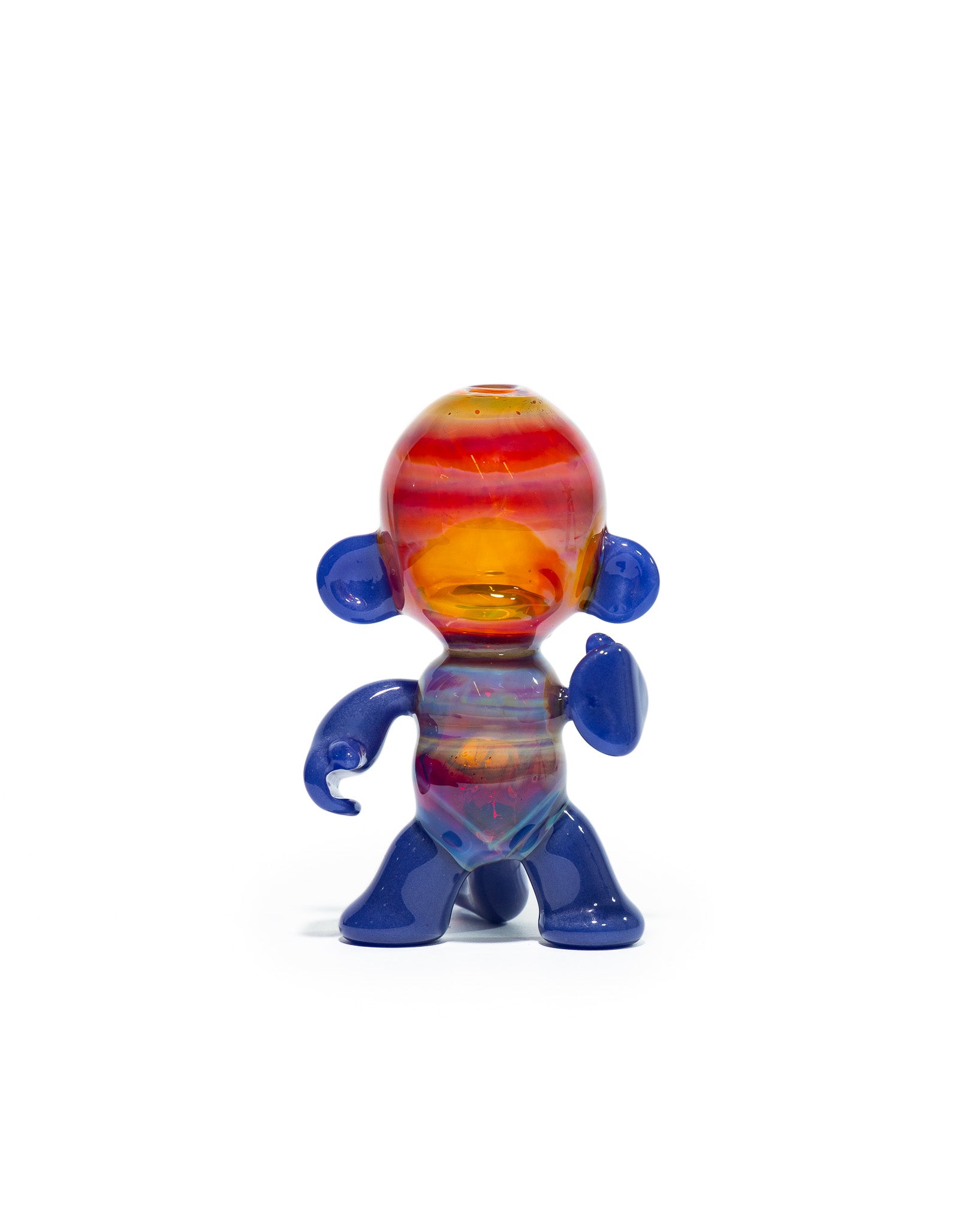Mango Glass - "Munny" Jammer - Blue & Red