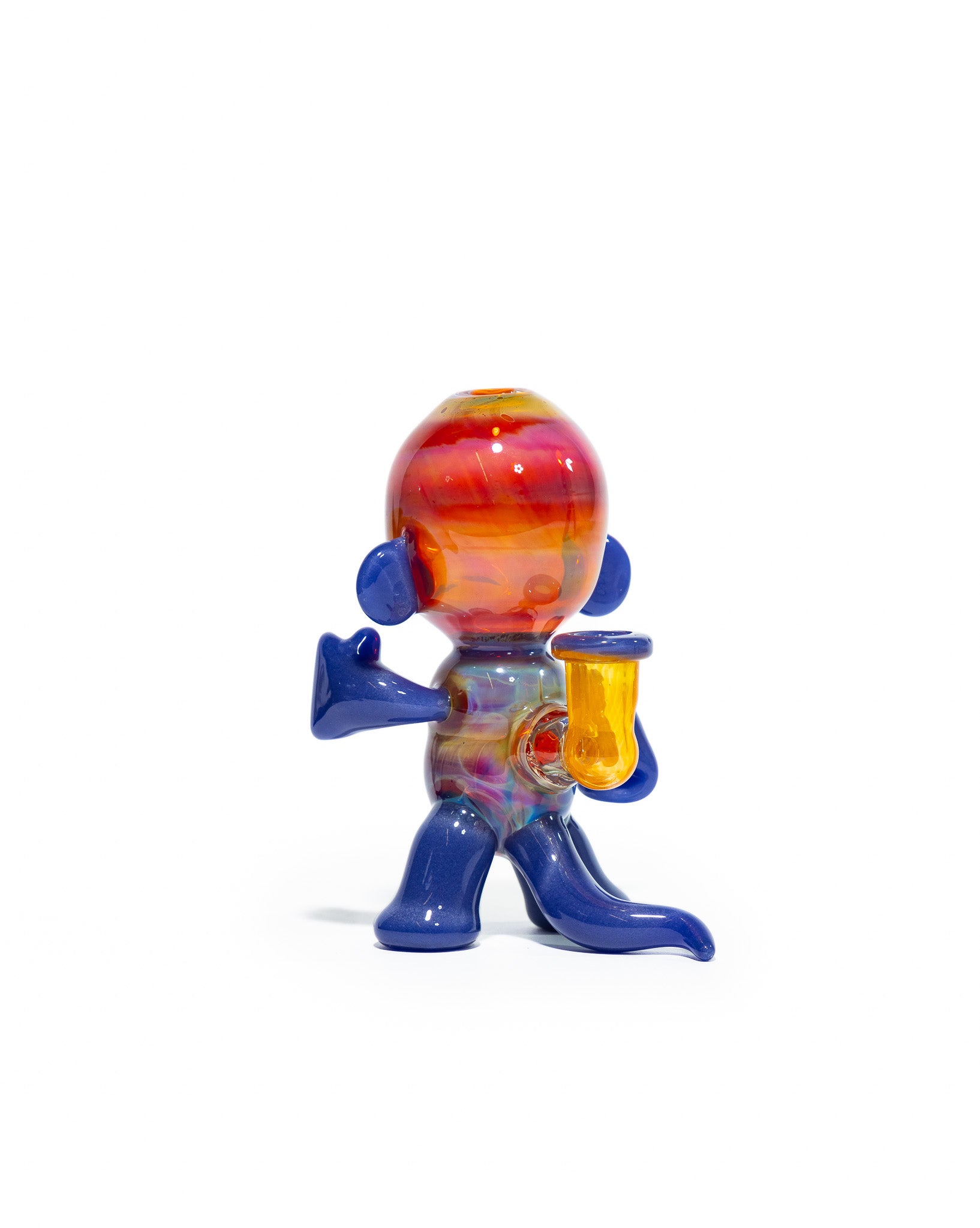 Mango Glass - "Munny" Jammer - Blue & Red