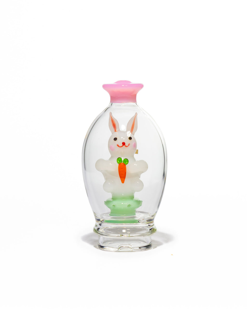 MK100 Glass - Puffco Attachment - Cute Bunny