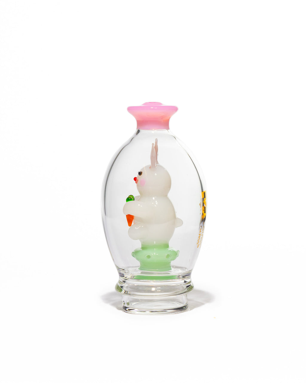 MK100 Glass - Puffco Attachment - Cute Bunny