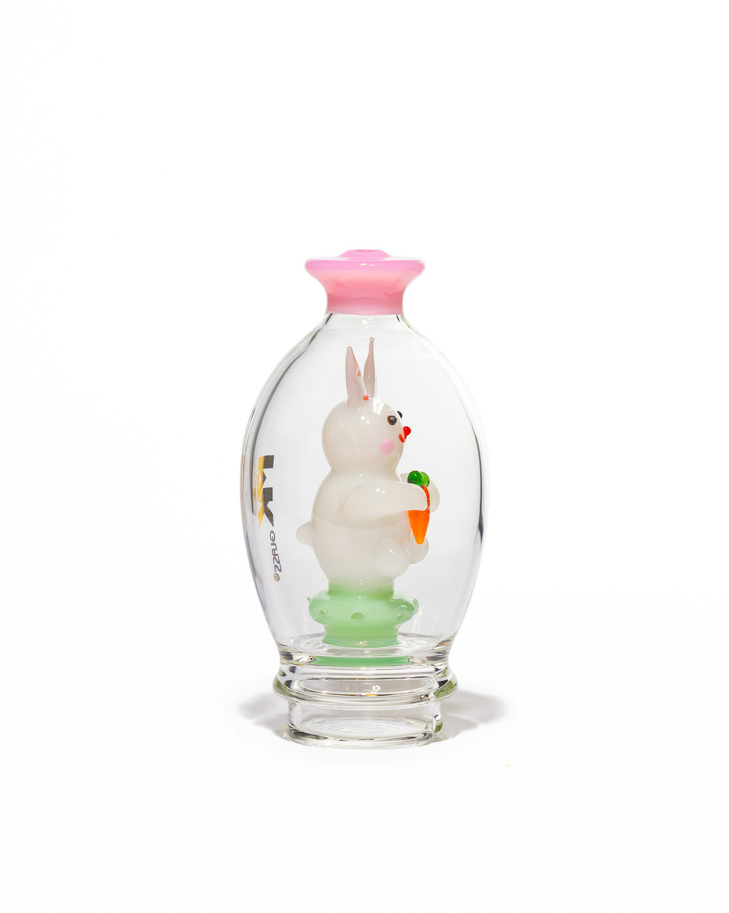 MK100 Glass - Puffco Attachment - Cute Bunny