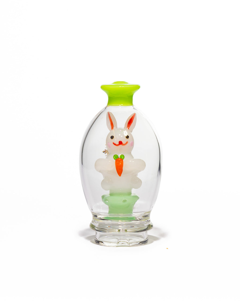 MK100 Glass - Puffco Attachment - Cute Bunny