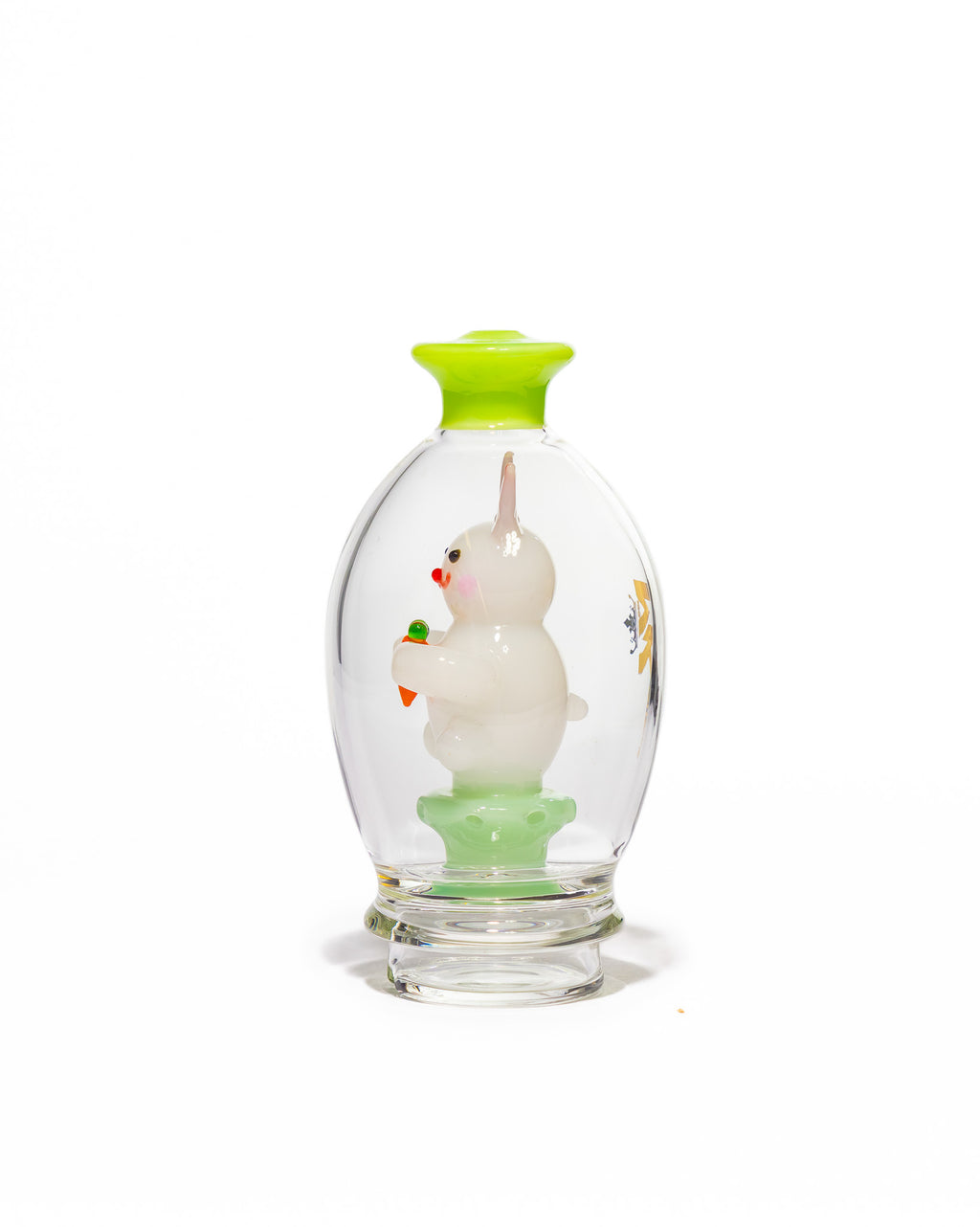 MK100 Glass - Puffco Attachment - Cute Bunny