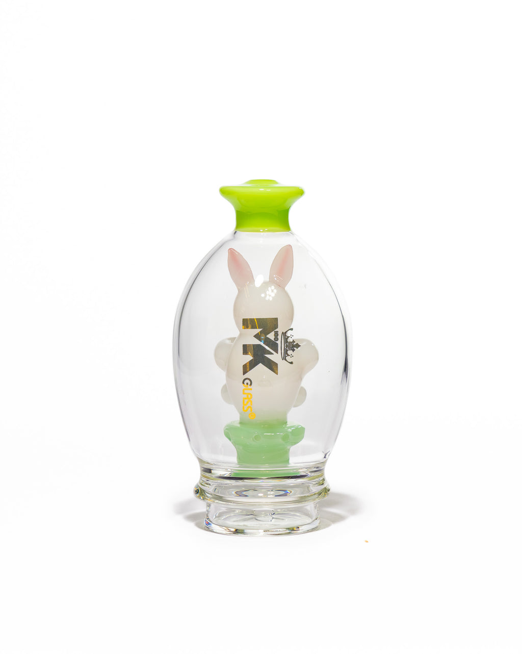 MK100 Glass - Puffco Attachment - Cute Bunny