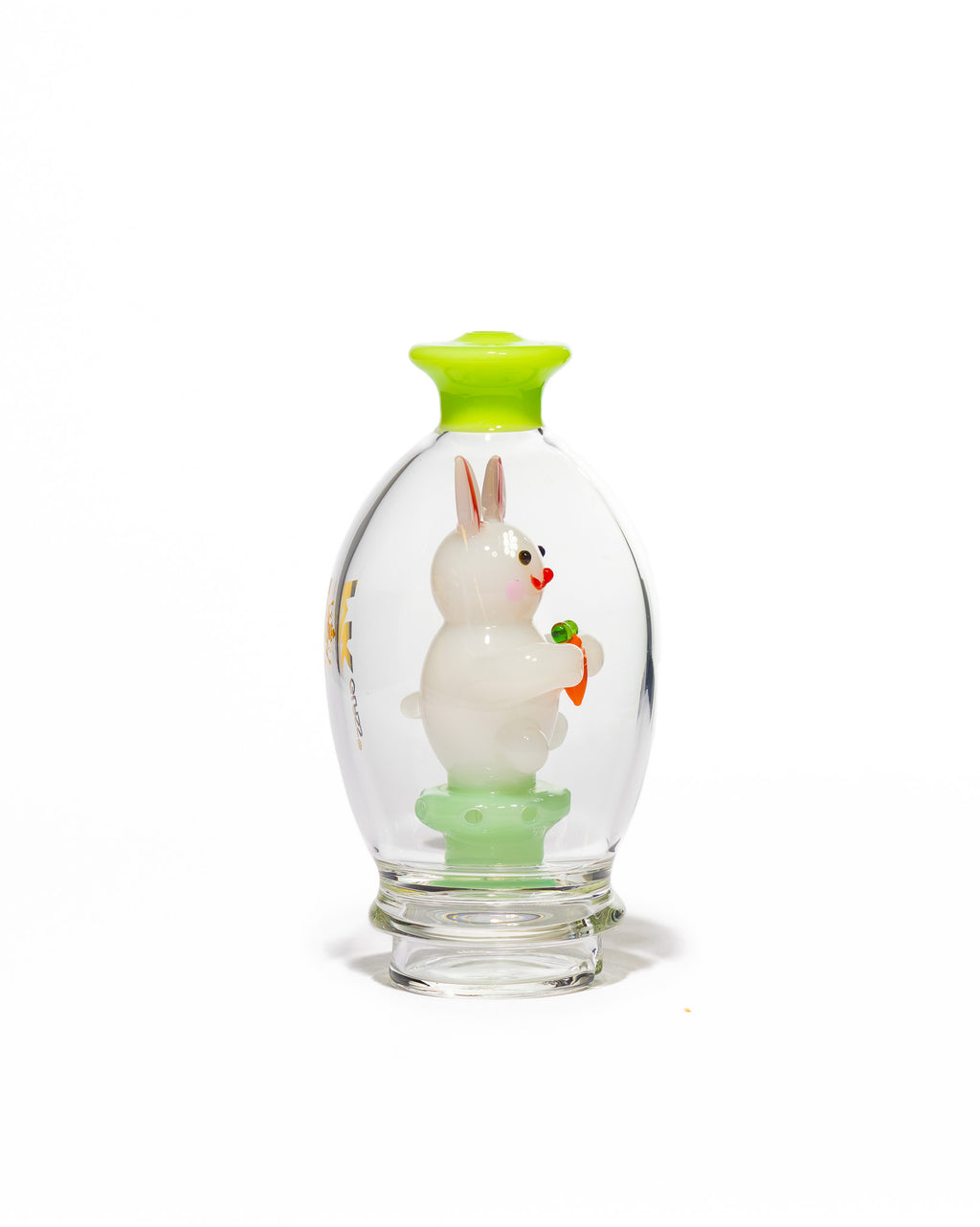 MK100 Glass - Puffco Attachment - Cute Bunny