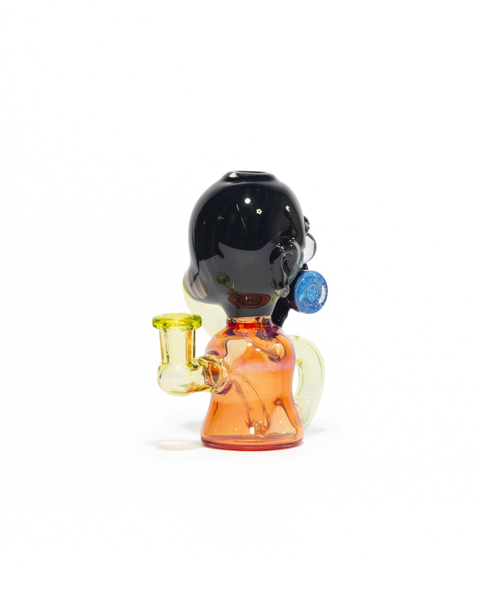 Mango Glass - Engineer Recycler - Blue & Orange