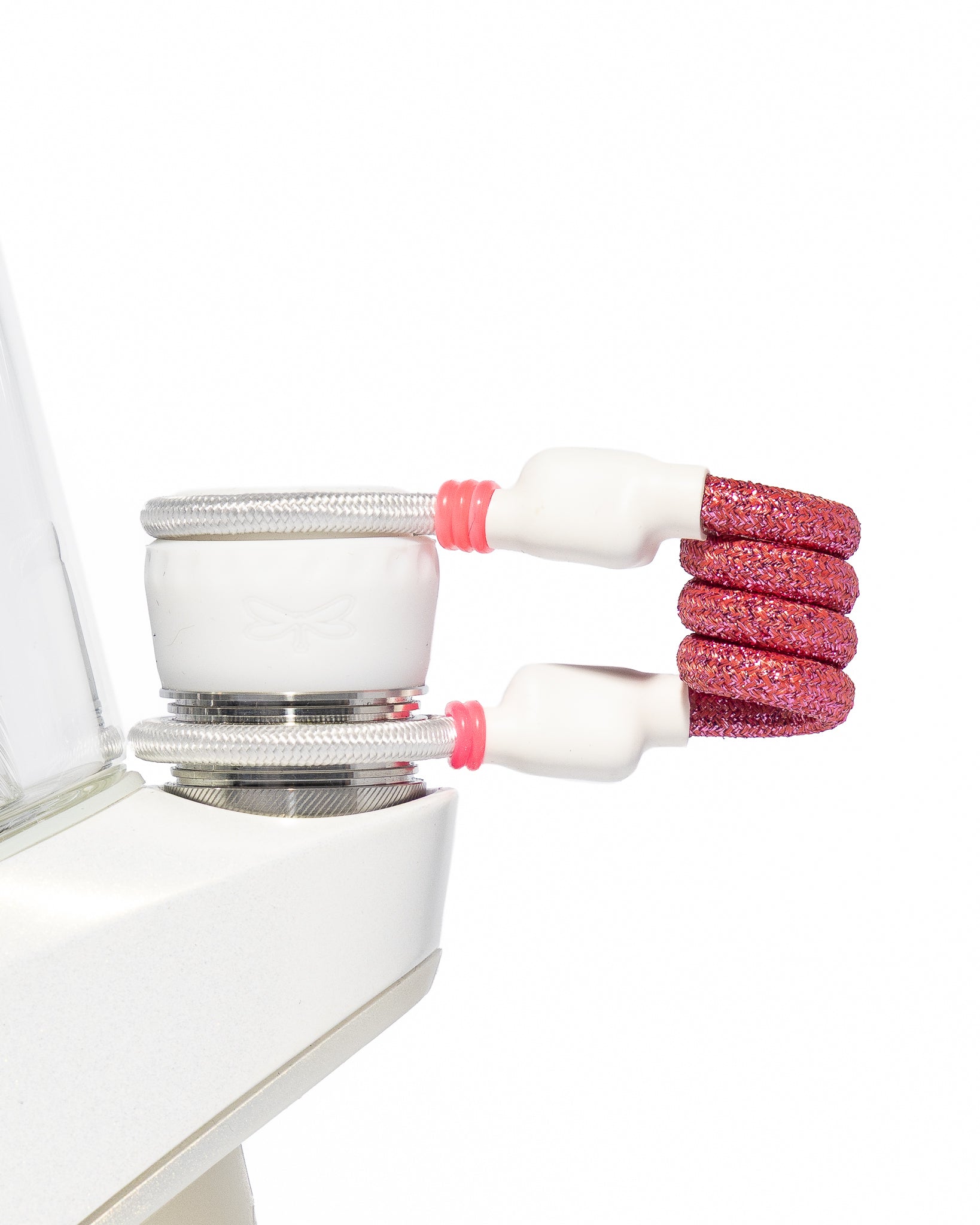 Tuff Tether - Coil Tether - Rose (UV)