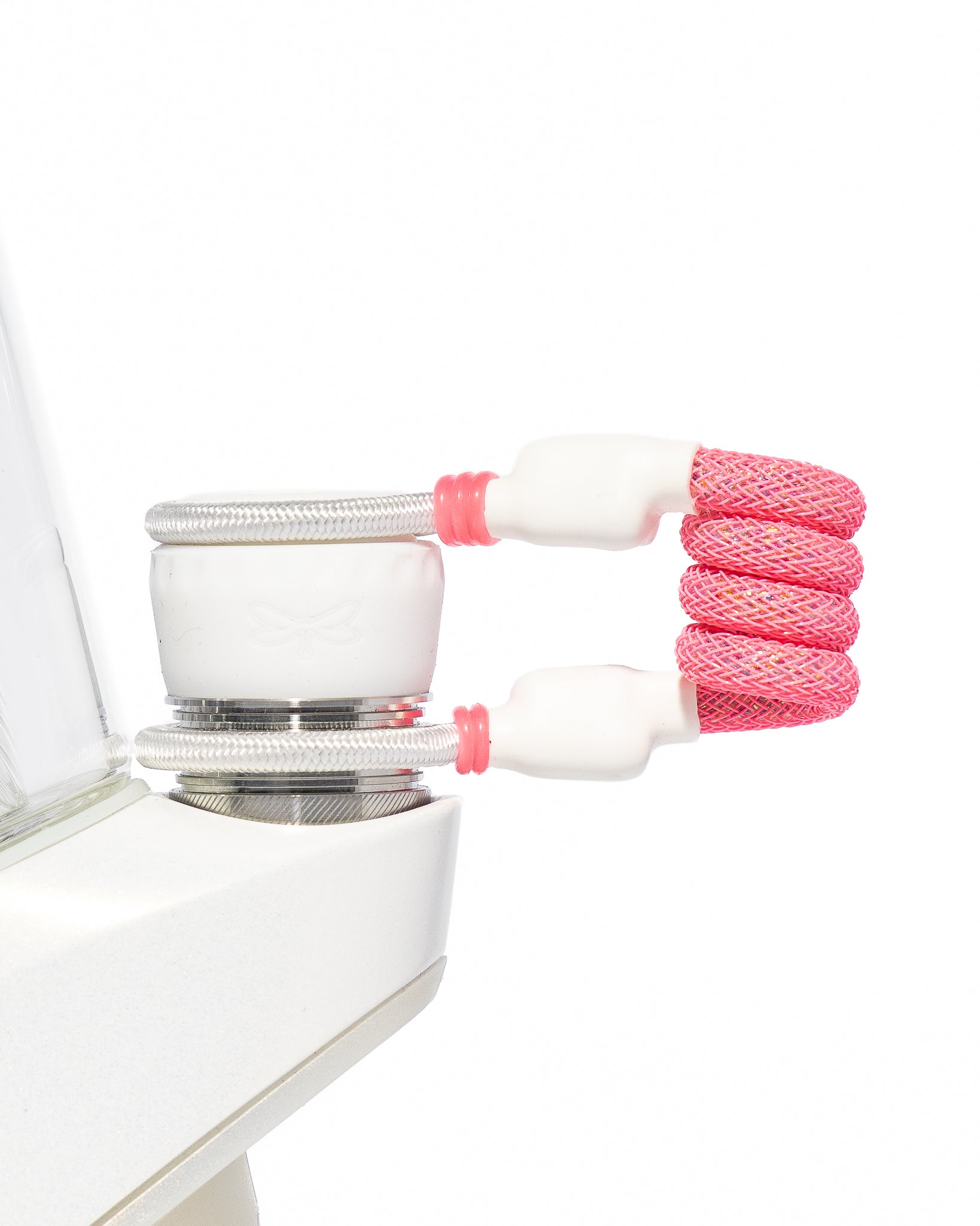 Tuff Tether - Coil Tether - Pink Peep (UV)