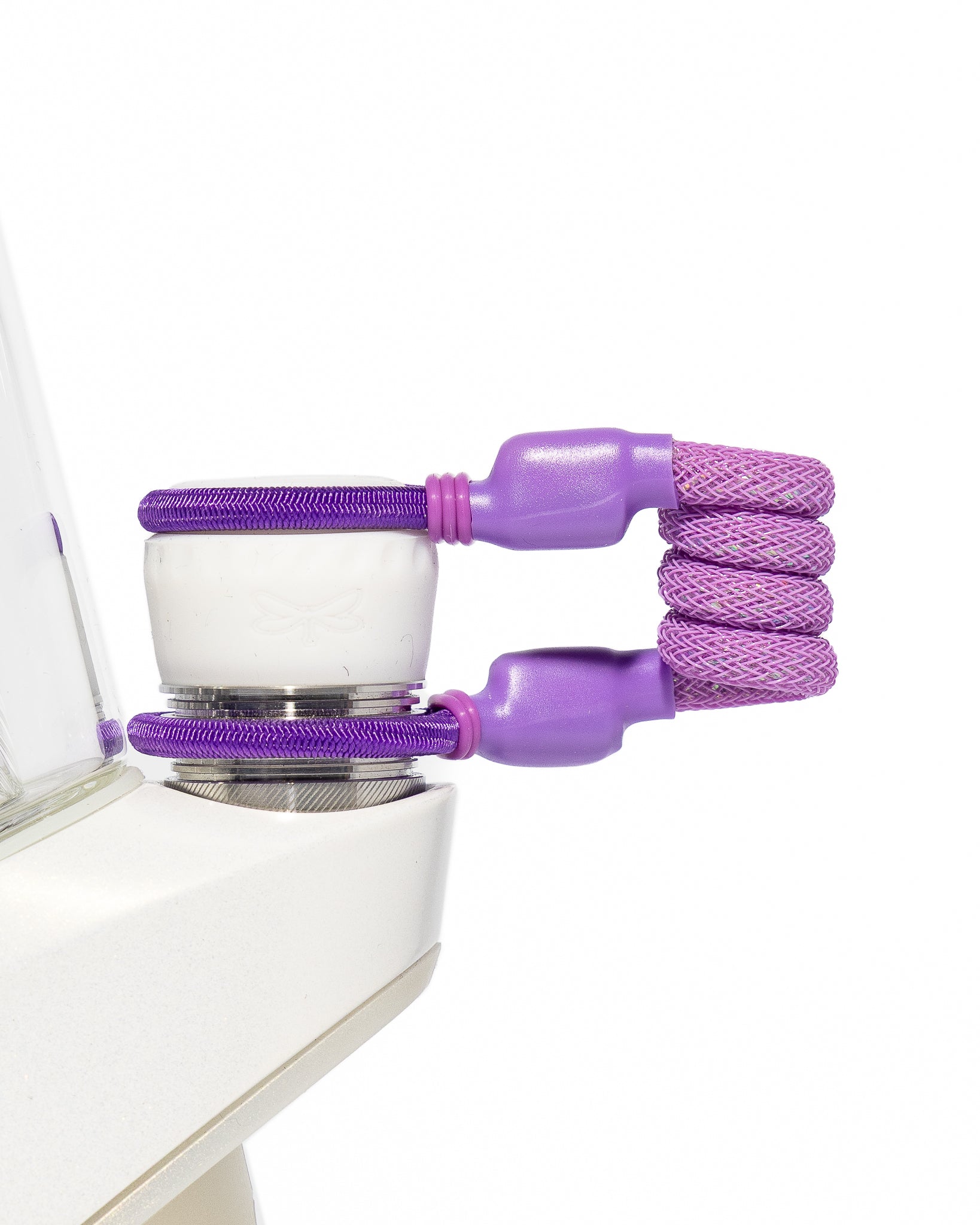 Tuff Tether - Coil Tether - Amethyst