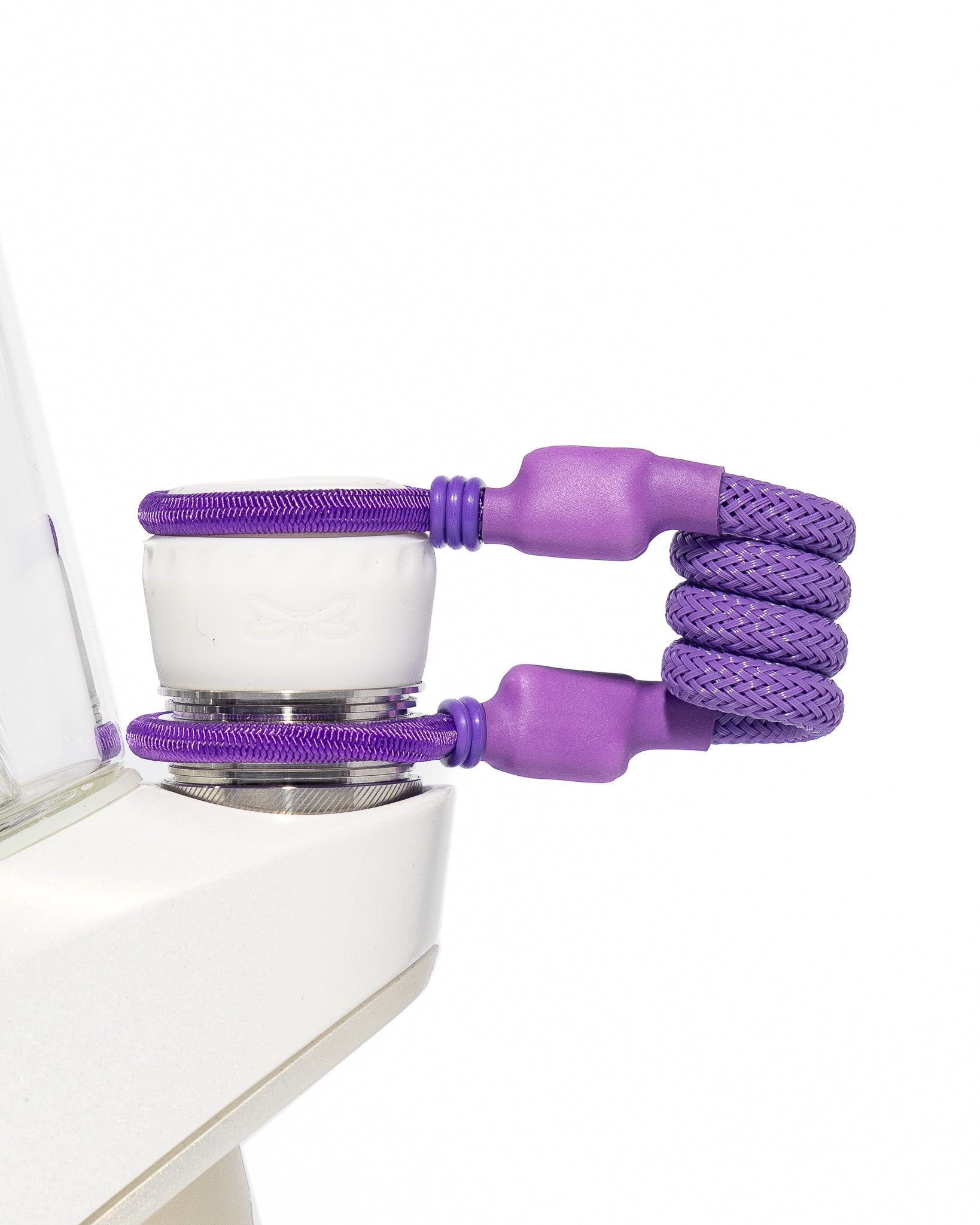 Tuff Tether - Coil Tether - Grape 2.0