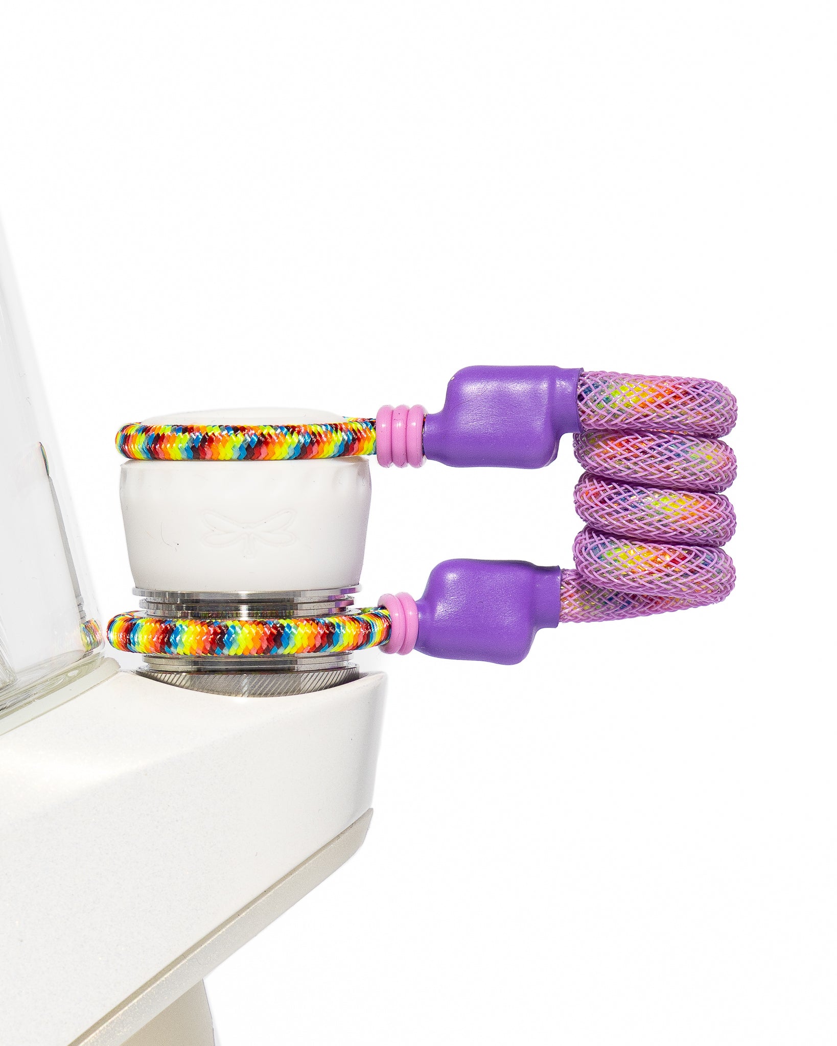 Tuff Tether - Coil Tether - Lisa Frank (UV)