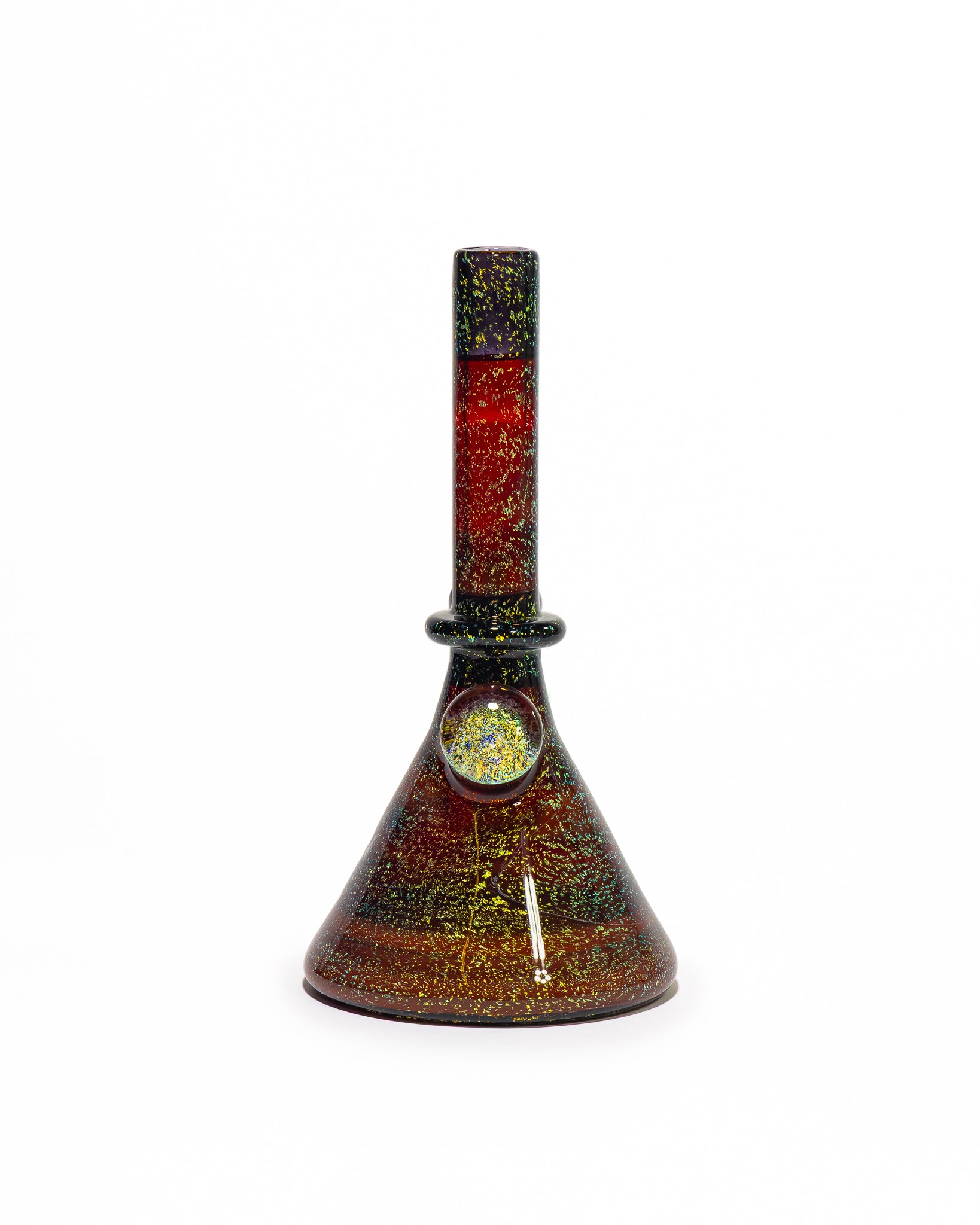 W.C. Stearns - Beaker Jammer - Red & Gold Shimmer