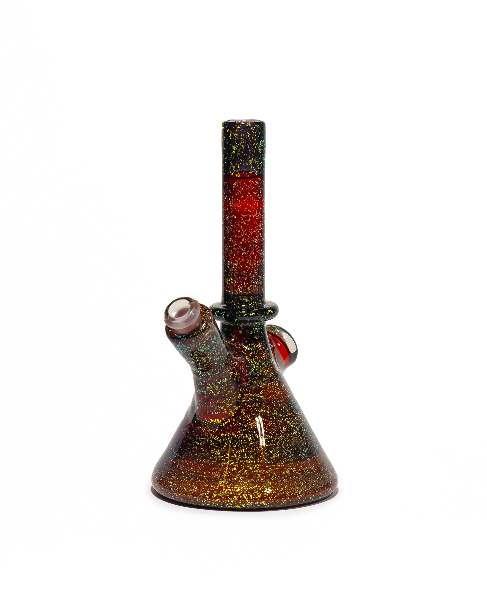 W.C. Stearns - Beaker Jammer - Red & Gold Shimmer
