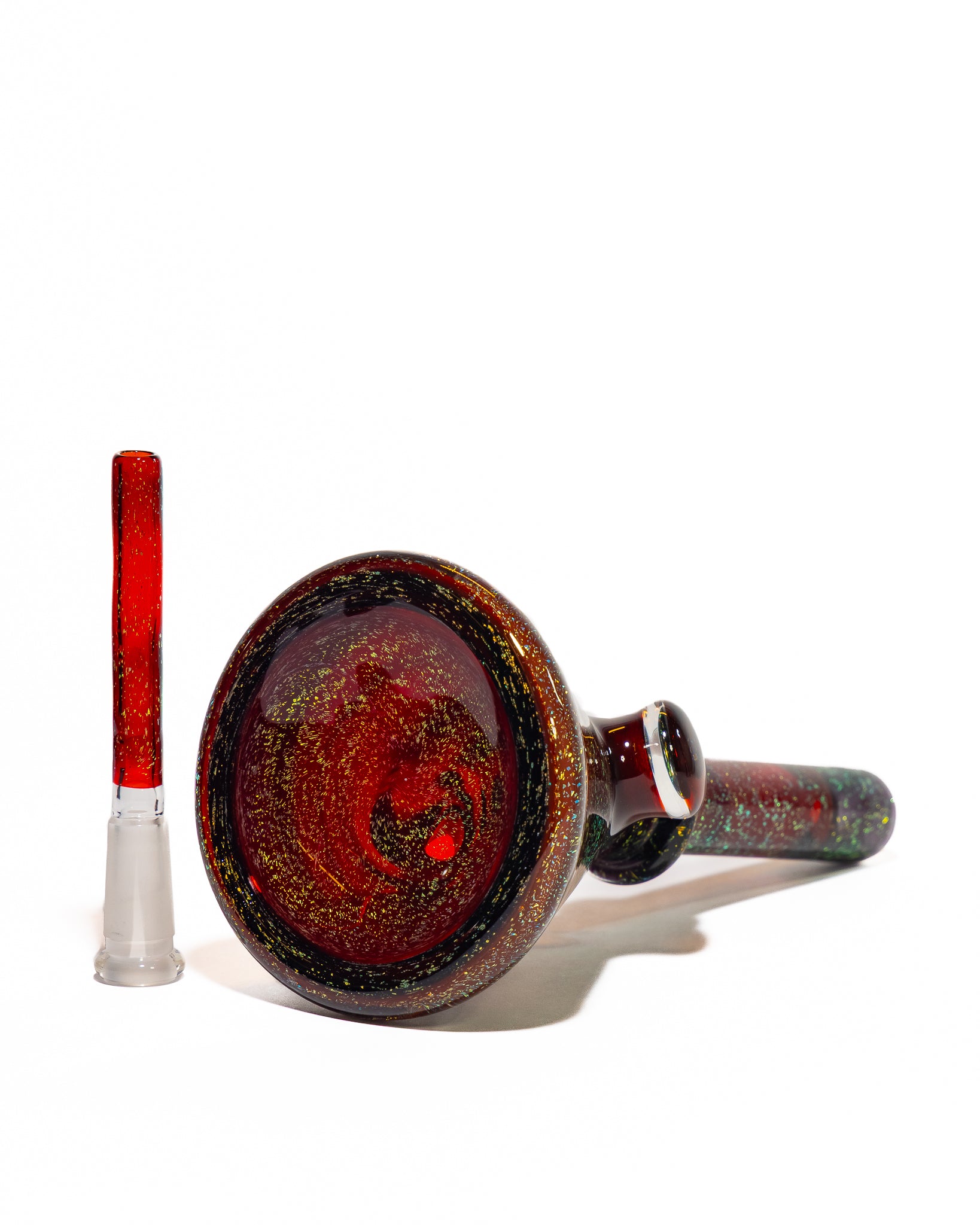 W.C. Stearns - Beaker Jammer - Red & Gold Shimmer