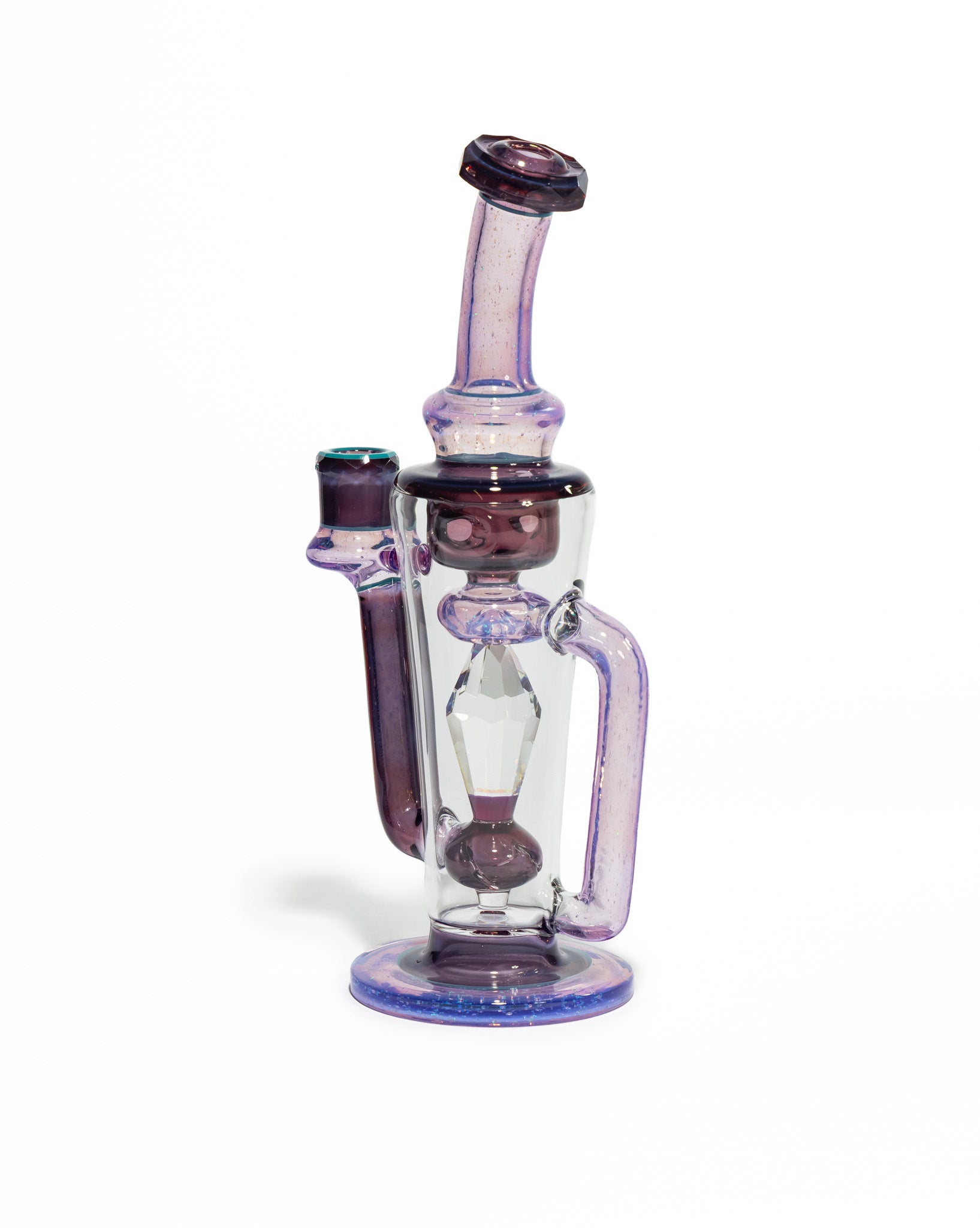 Gobs Glass - Recycler - Blue & Purple