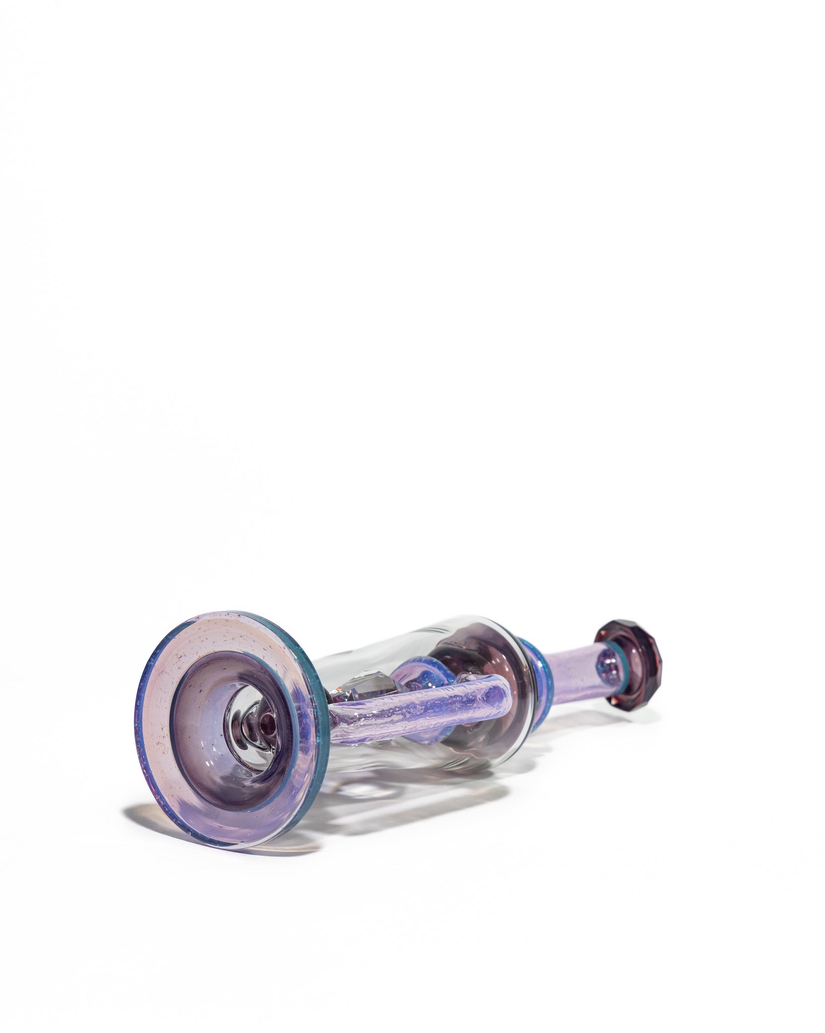 Gobs Glass - Recycler - Blue & Purple