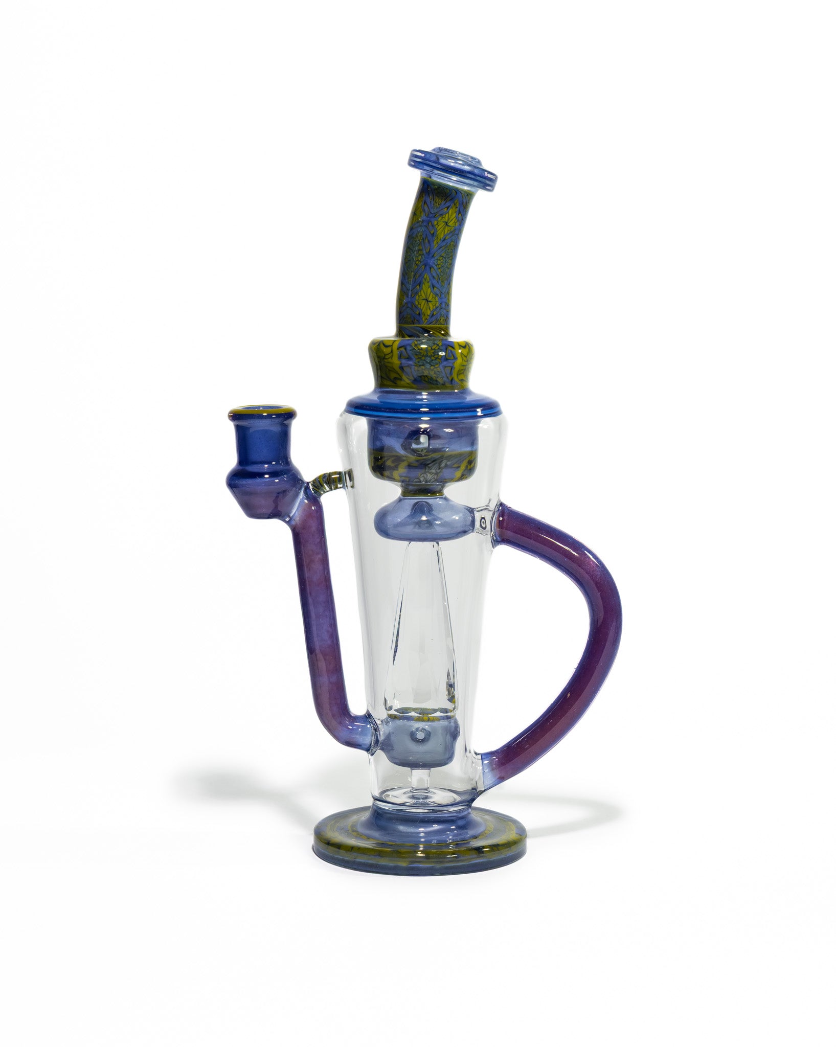 Gobs Glass - Millie Recycler - Blue & Green