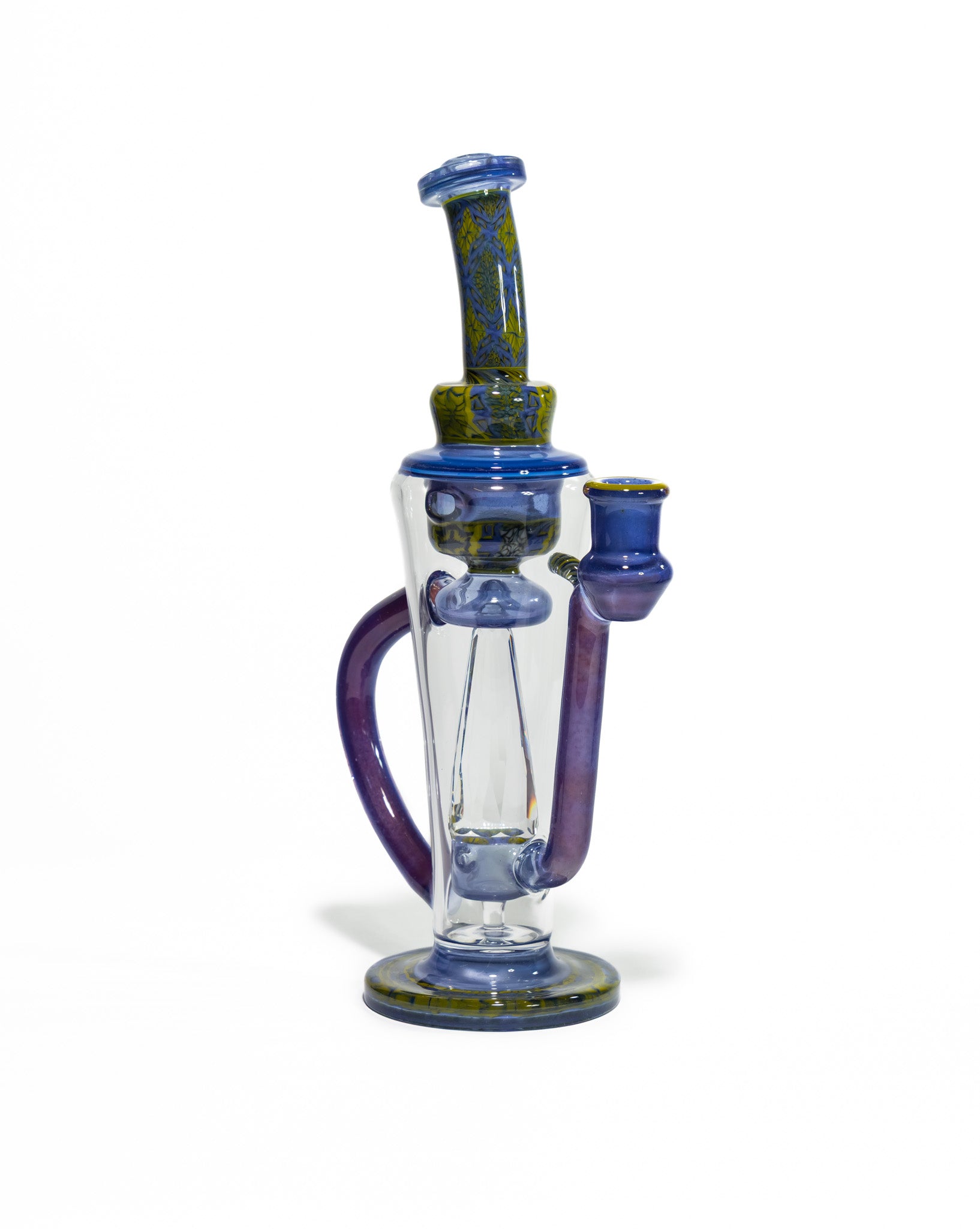 Gobs Glass - Millie Recycler - Blue & Green