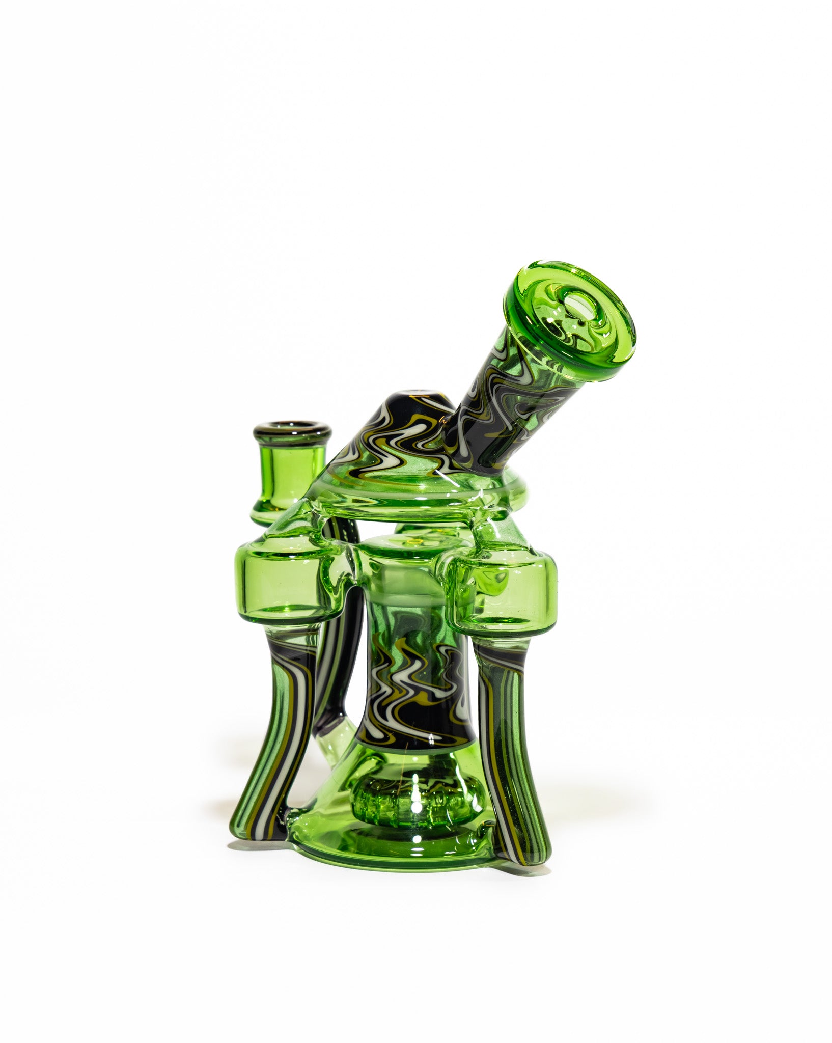 Gobs Glass - Triple Uptake Recycler - Green
