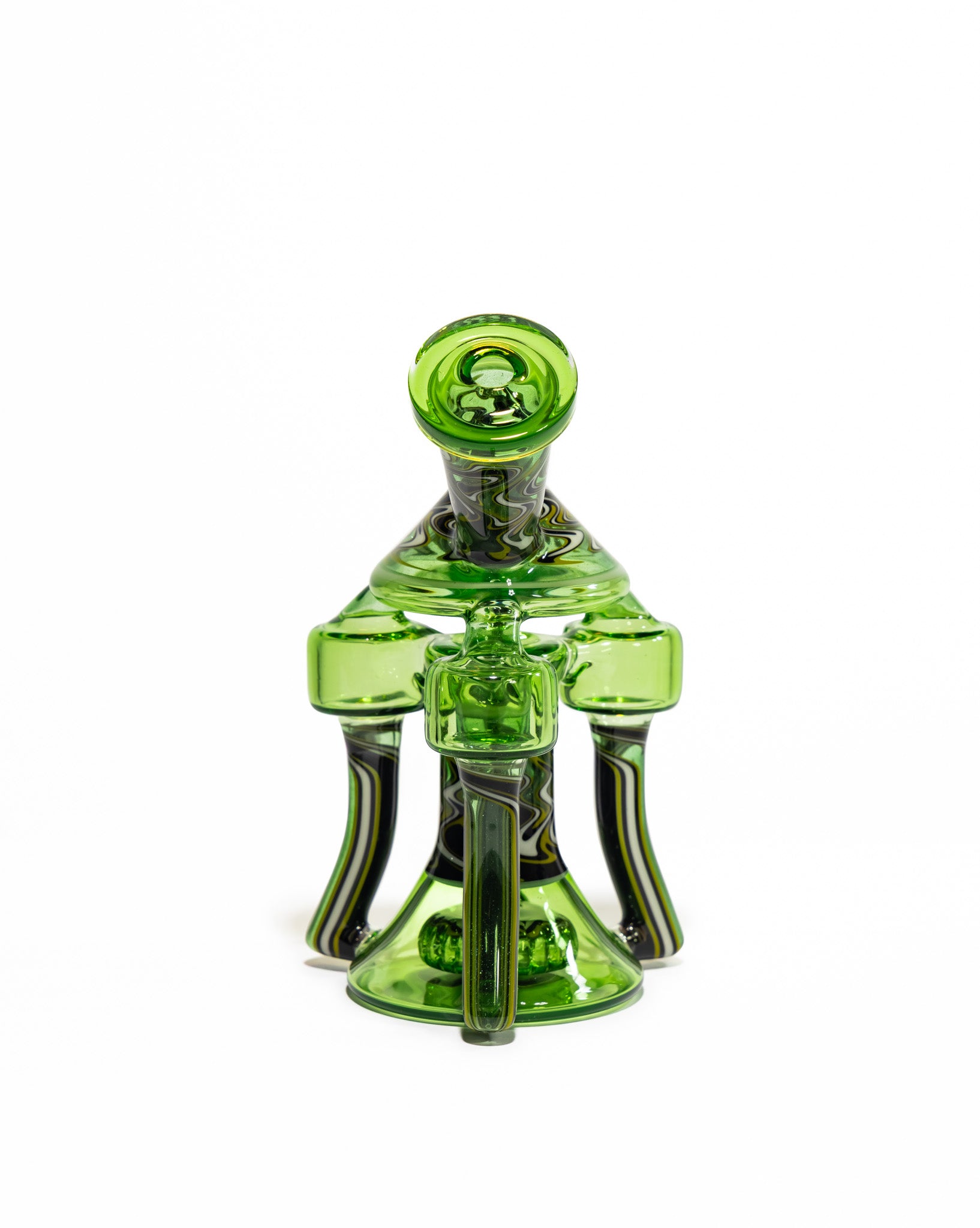 Gobs Glass - Triple Uptake Recycler - Green