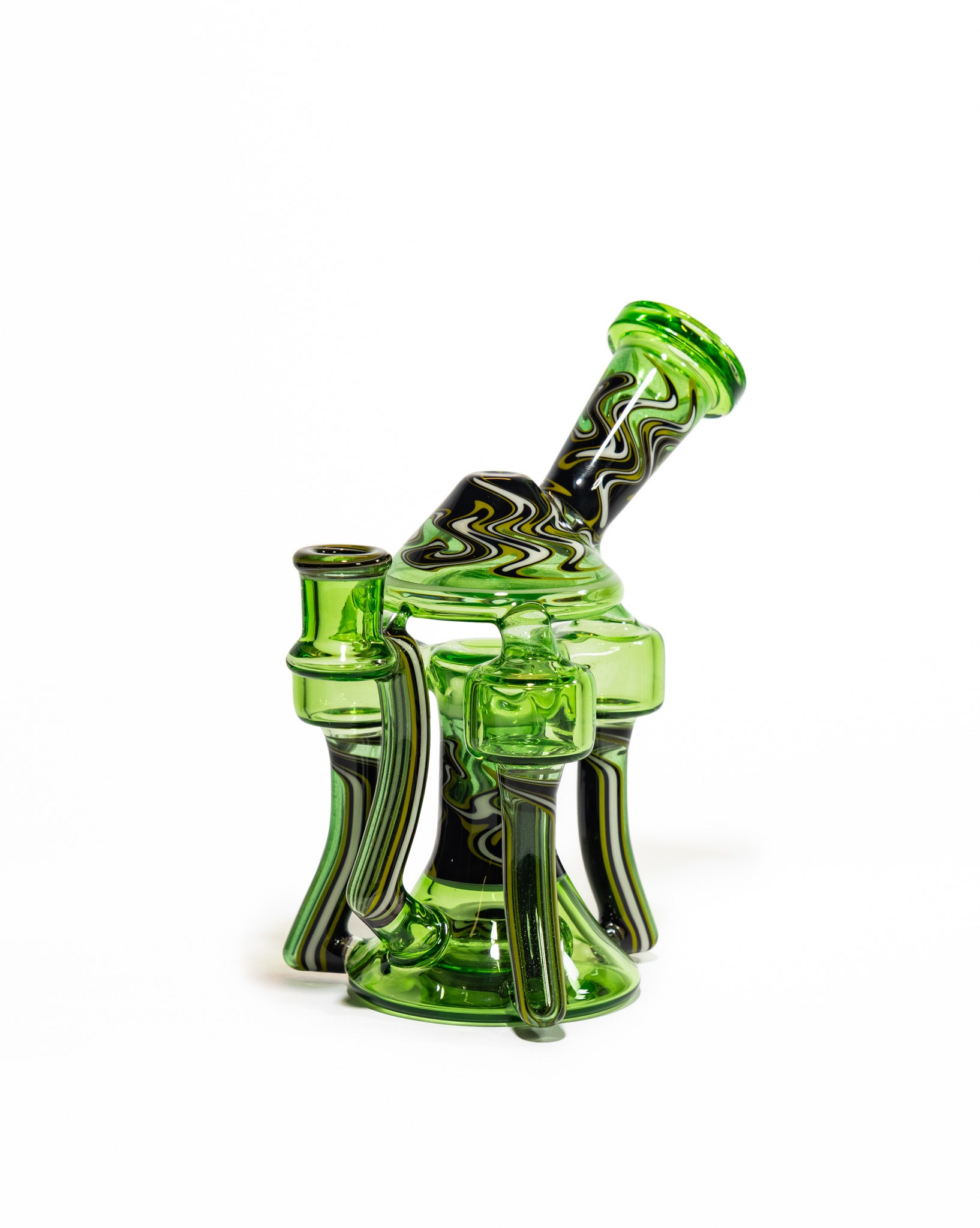 Gobs Glass - Triple Uptake Recycler - Green
