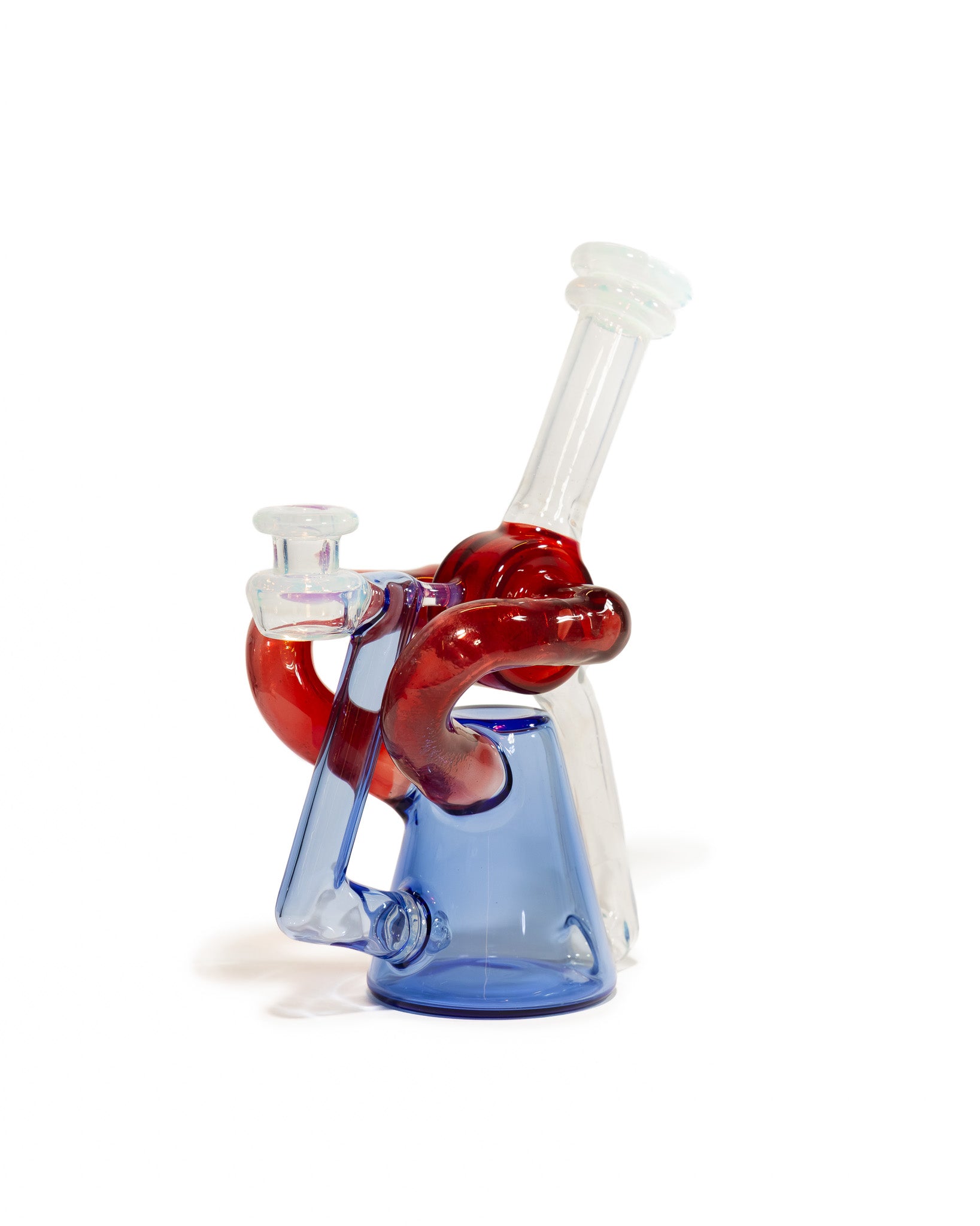 Red Tail - V1 Terp Guzzler Recycler - Cherry & Blue Dream