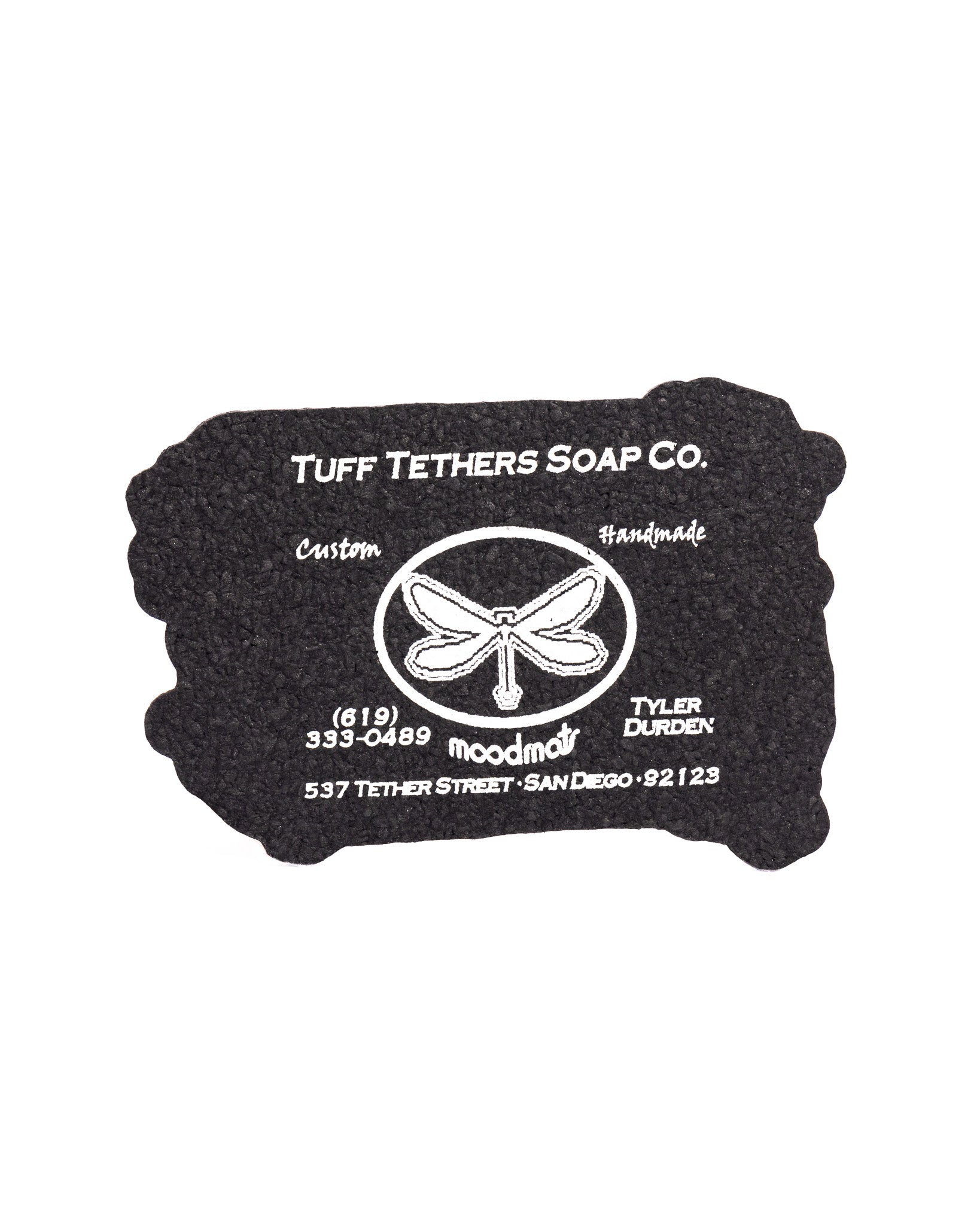 Tuff Tethers - GITD Soapsuds Moodmat - Cutout