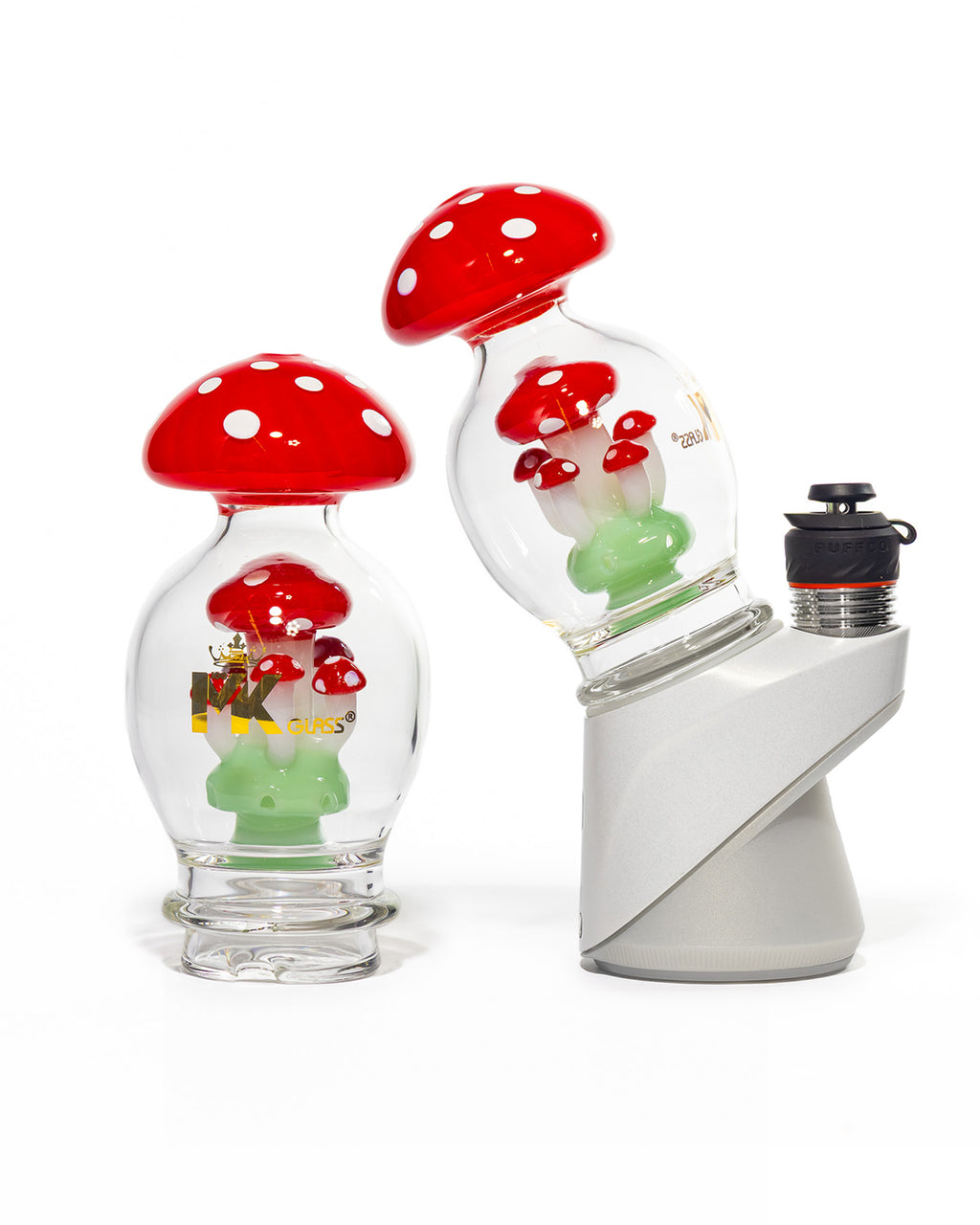 MK100 Glass - Puffco Attachment - Mushroom