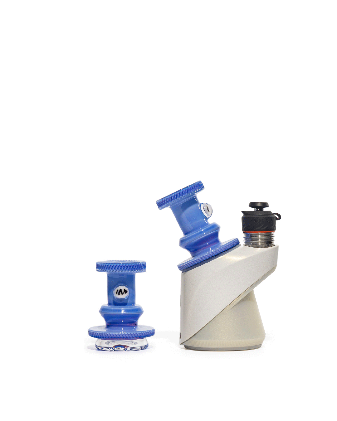 Mac White Glass - Puffco Dry Top Attachment - Opal Skyline