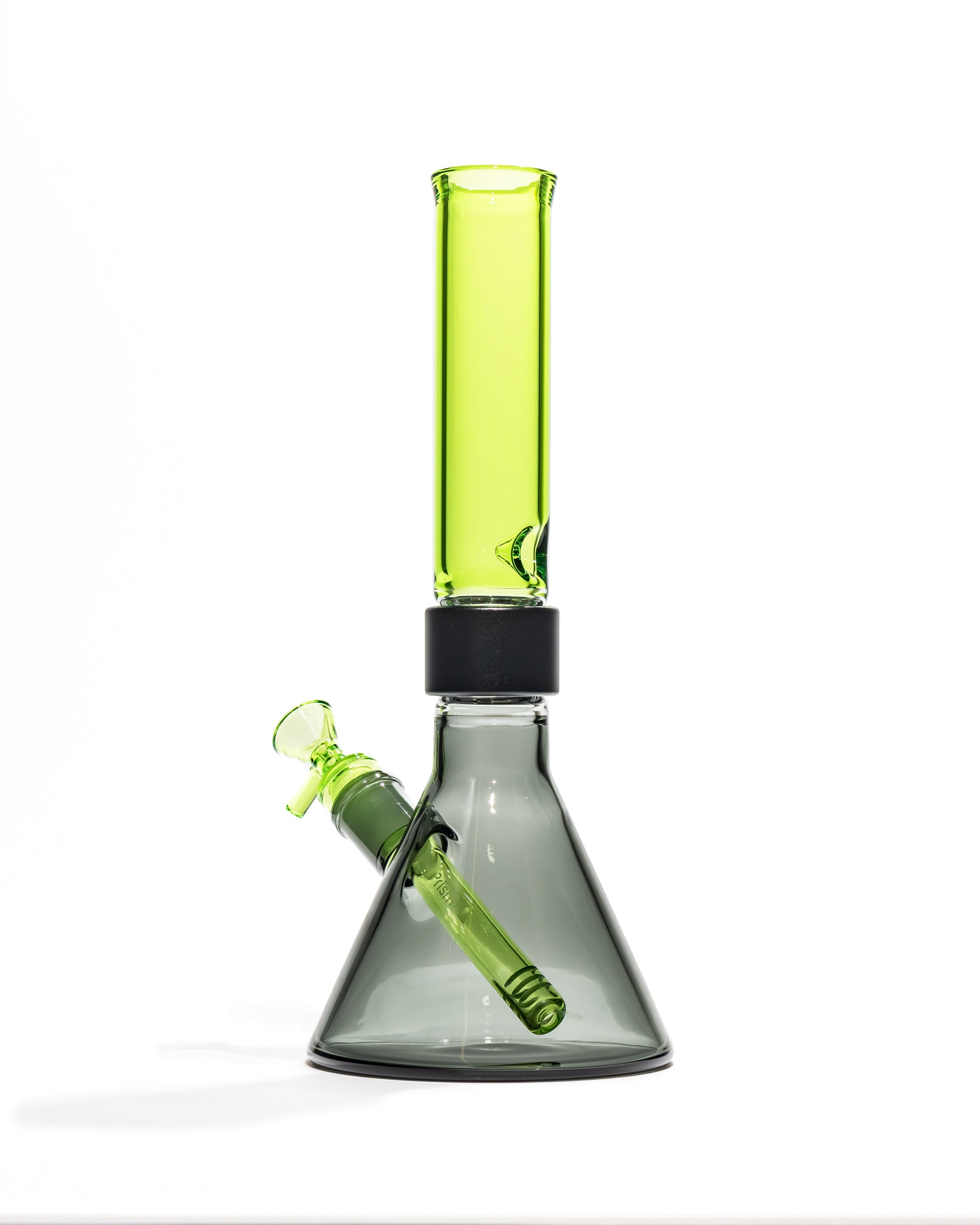 Prism Water Pipes - MINI Duo Standard Beaker - Slime & Midnight