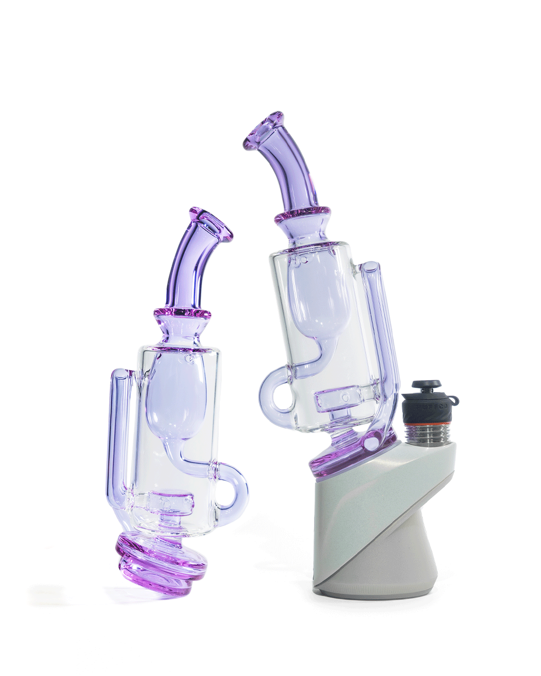 Greek Glass - Puffco Klein Attachment - Purple (CFL)