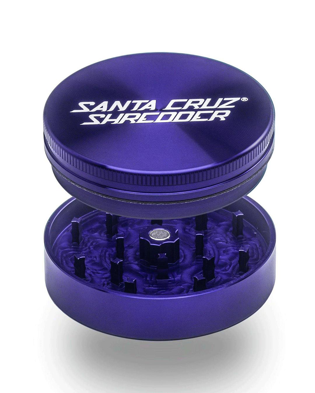 Santa Cruz Shredder - Aluminum 2 Piece Herb Grinders - Large