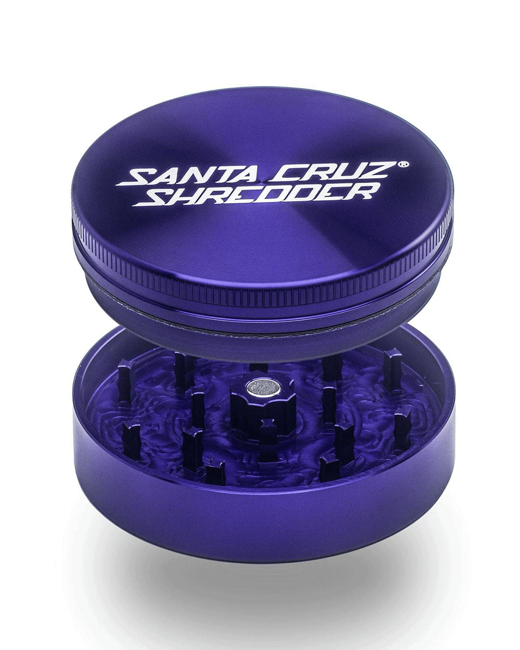 Santa Cruz Shredder - Aluminum 2 Piece Herb Grinders - Large
