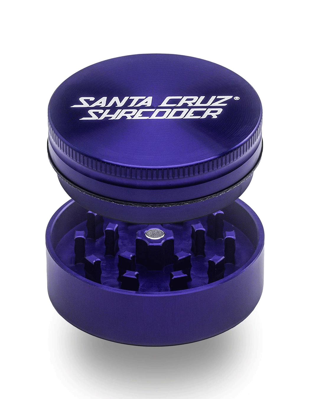 Santa Cruz Shredder - Aluminum 2 Piece Herb Grinders - Medium