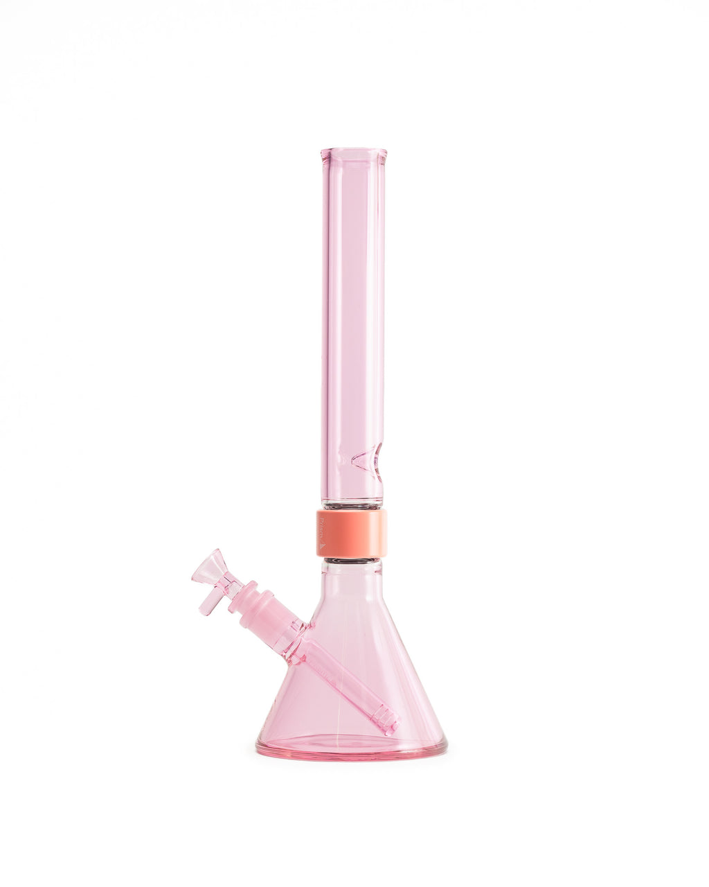 Prism Water Pipes - MINI Tall Monochrome Beaker Single Stack - Pink Lemonade (Copy)