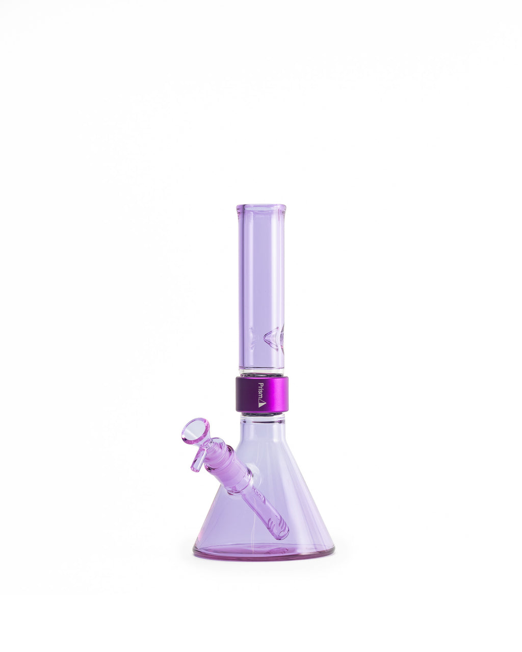 Prism Water Pipes - MINI Standard Monochrome Beaker Single Stack - Grape Jolly Rancher