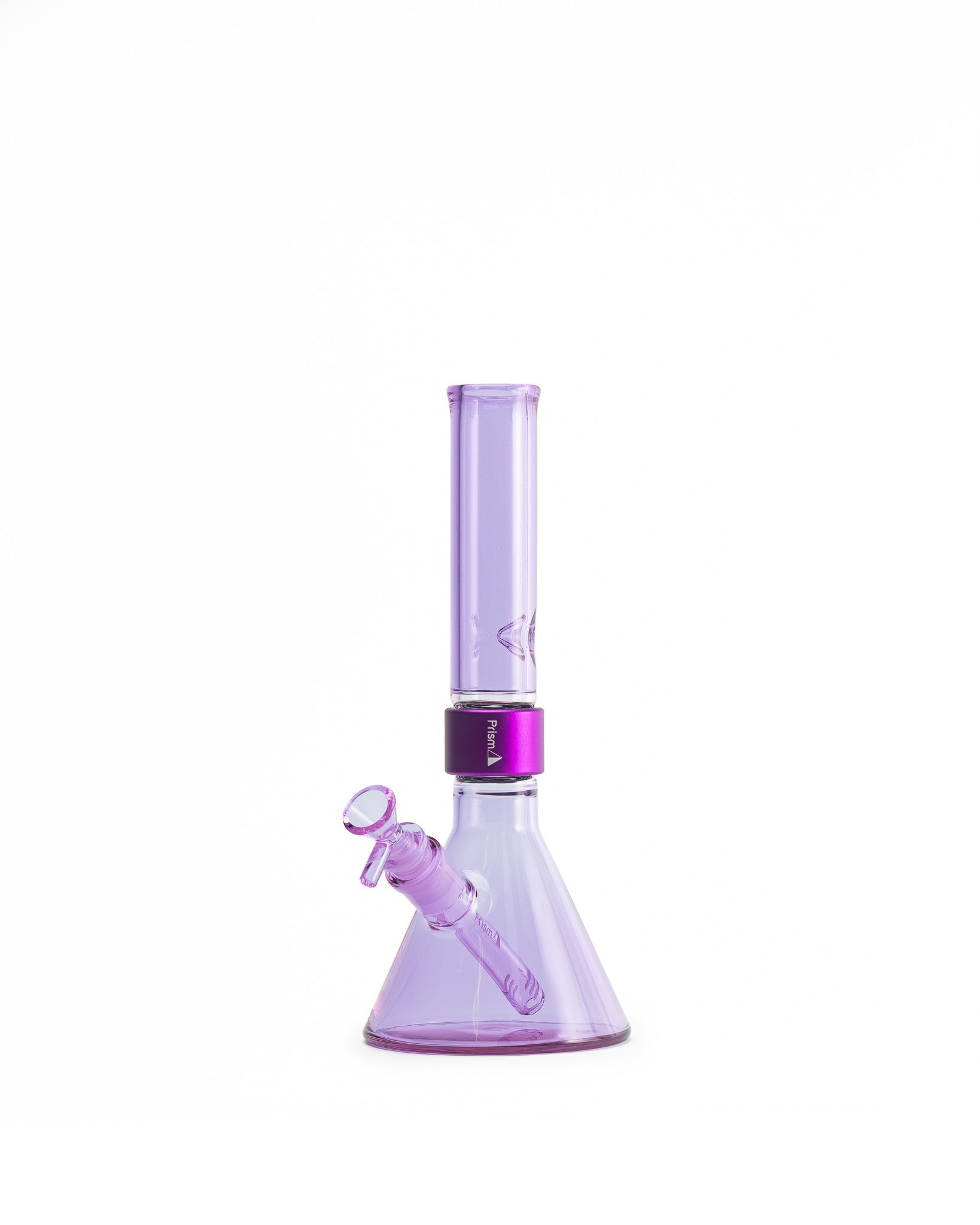 Prism Water Pipes - MINI Standard Monochrome Beaker Single Stack - Grape Jolly Rancher