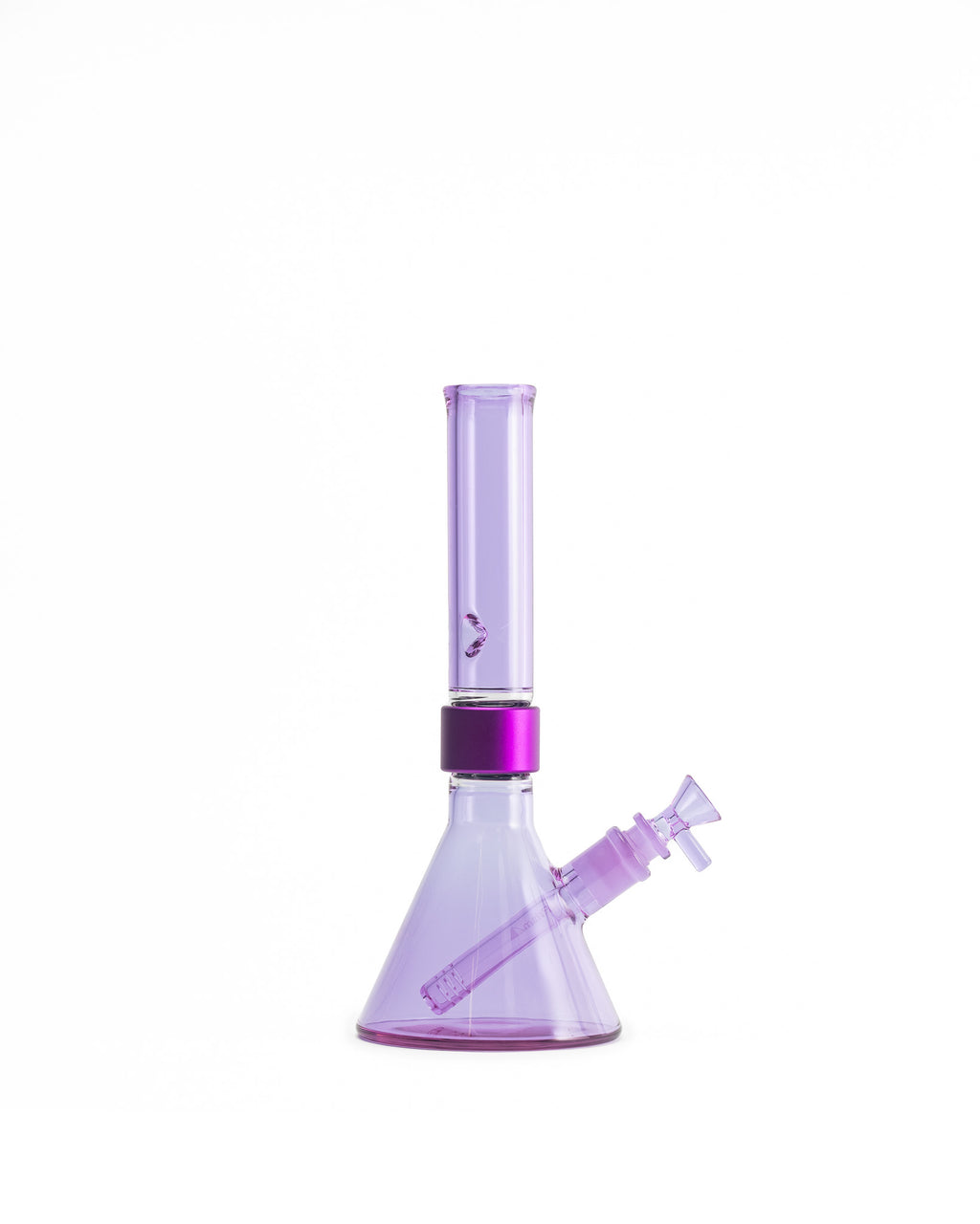 Prism Water Pipes - MINI Standard Monochrome Beaker Single Stack - Grape Jolly Rancher